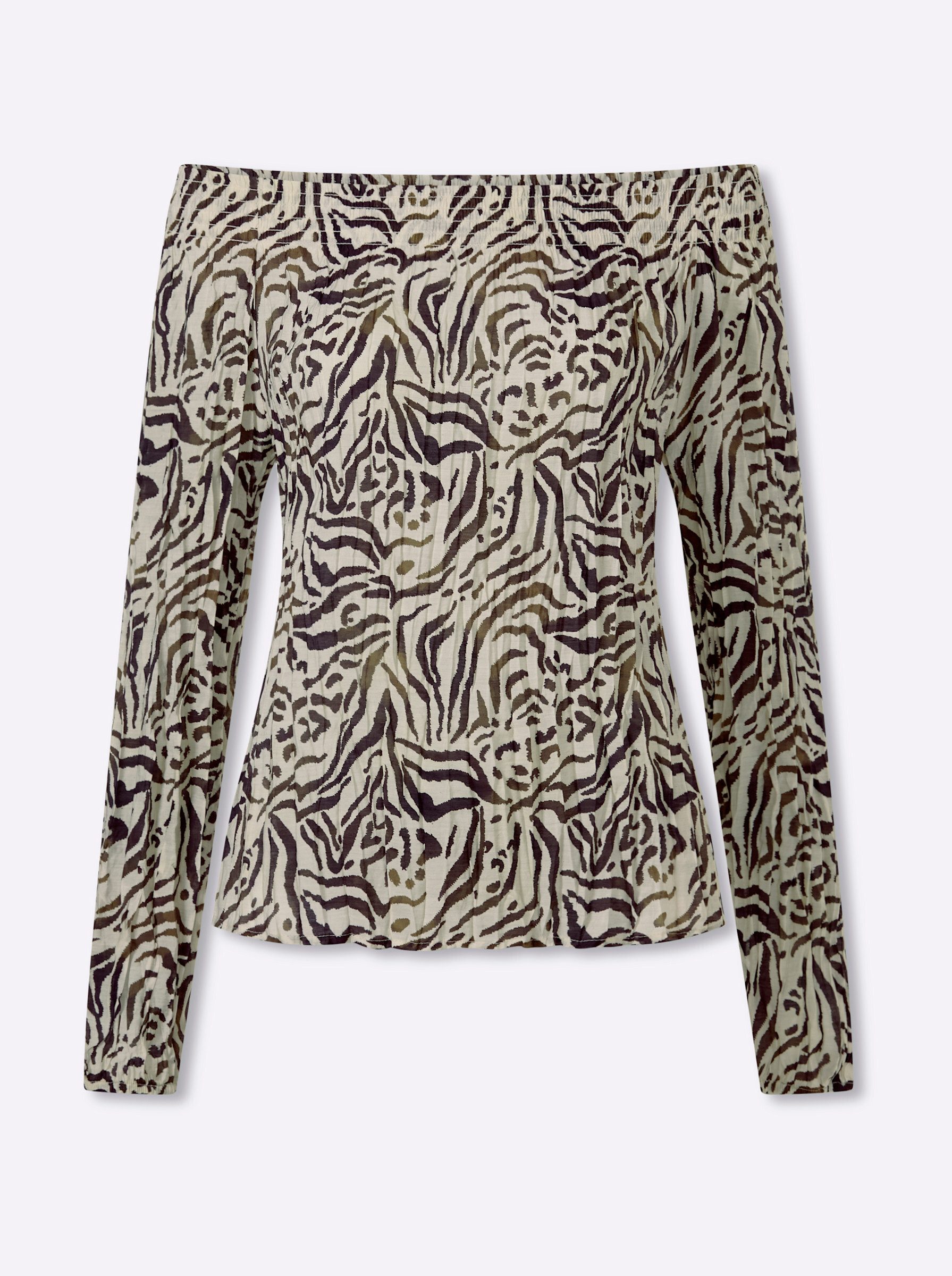 heine Klassische Bluse Druckbluse 3/4-Arm