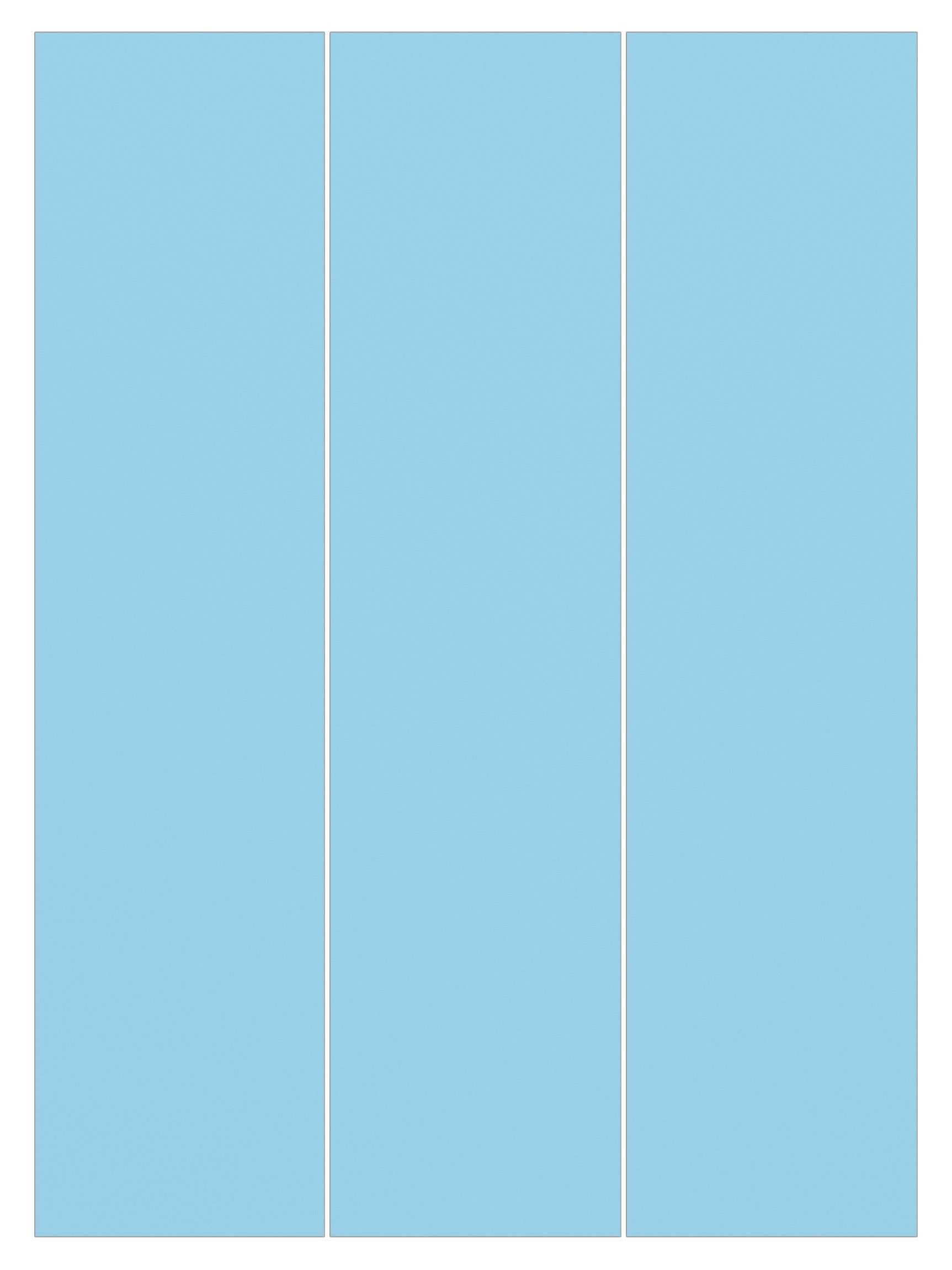 Bilderdepot24 Schiebegardine modern Flächenvorhang blickdicht Pastellblau, günstig online kaufen