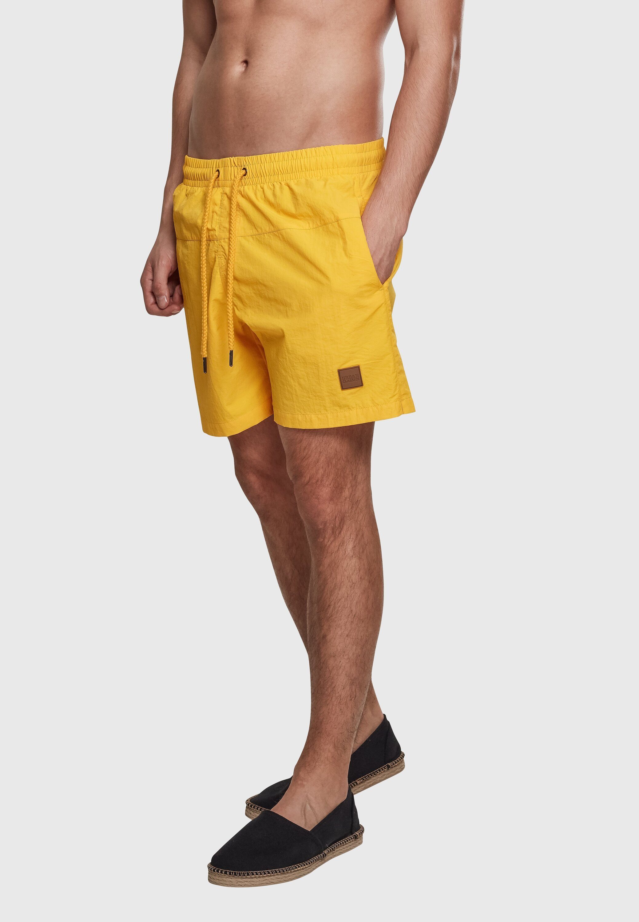 URBAN yellow Badeshorts Shorts CLASSICS Herren Swim chrome