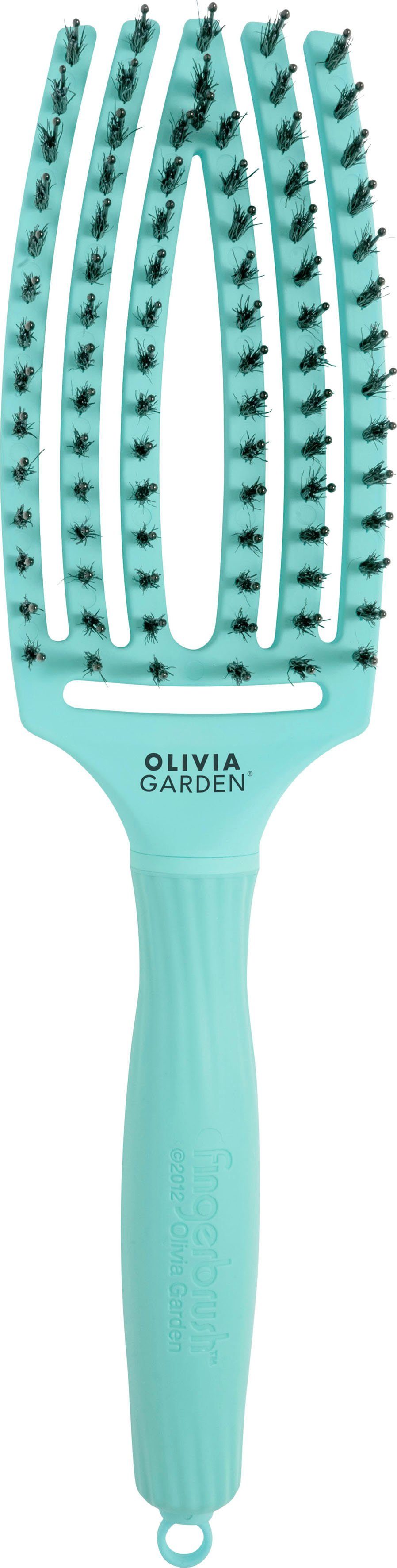 OLIVIA GARDEN Haarbürste Fingerbrush Combo Medium mint