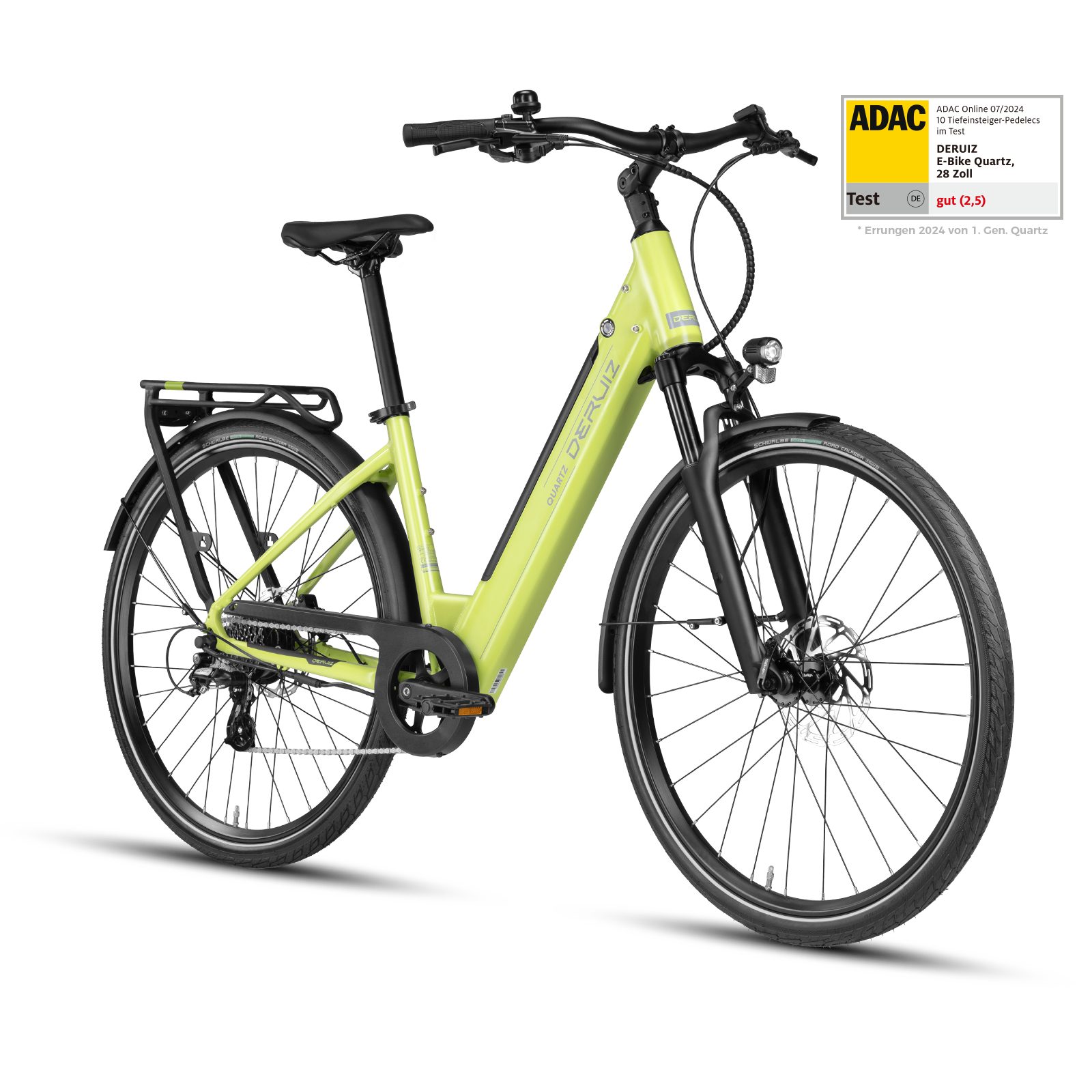 E-Bike Cityrad Quartz E-Bike 28 Zoll Tiefeinsteiger Torque-Sensor