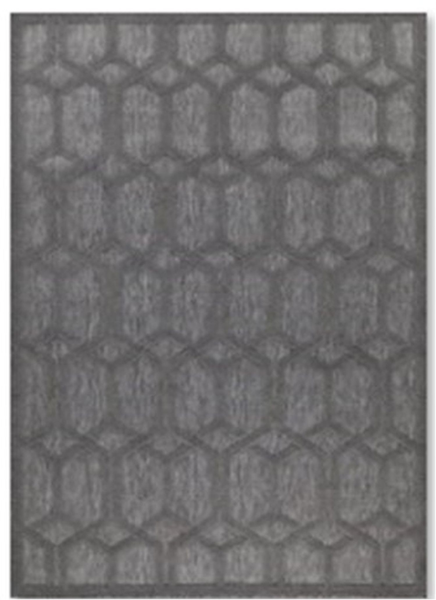 Wohnando Teppich MY-RUG Outdoor-Teppich "Ross" 150x80 cm, schwarz, rechteckig, Höhe: 8 mm, mit Hoch-Tief-Effekt, unifarben, sehr kuschelig