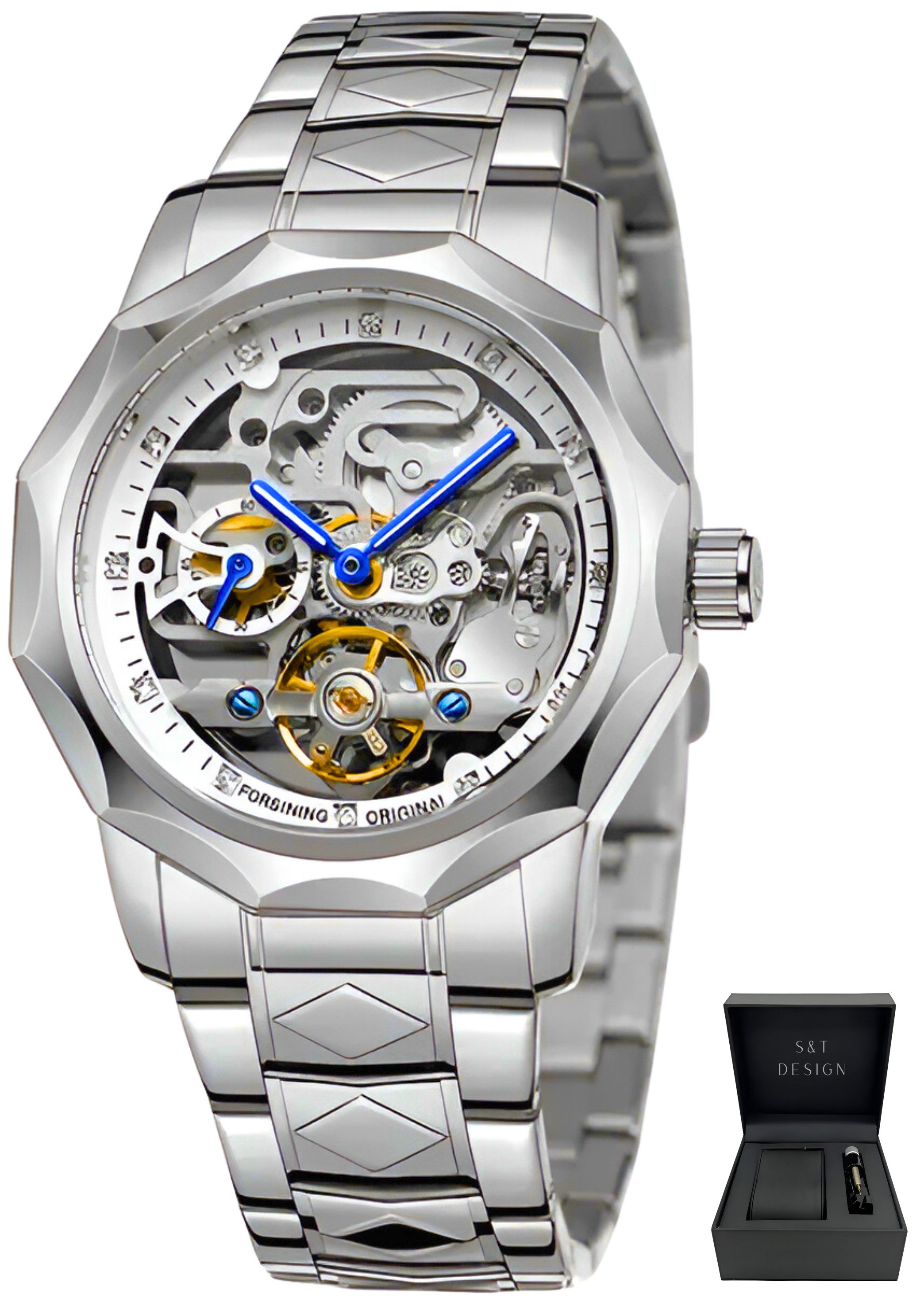S&T Design Automatikuhr Herren Uhr Mechanisch günstig online kaufen
