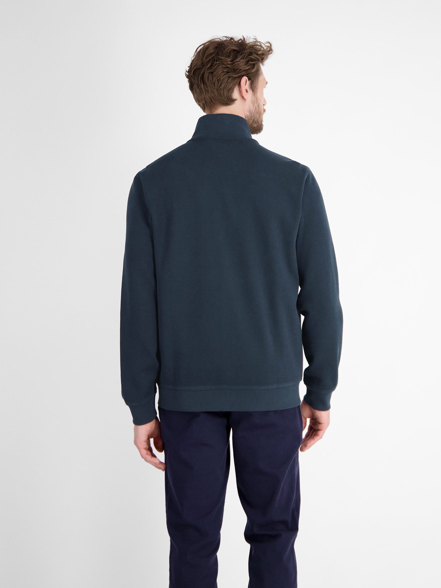 LERROS Sweatjacke LERROS Sweatjacke, sportiv gerippt günstig online kaufen