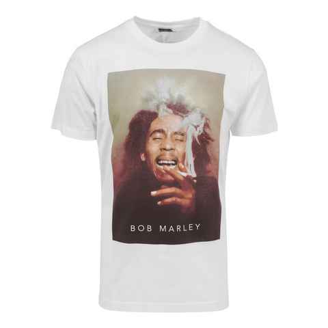 MisterTee T-Shirt MisterTee Herren Bob Marley Smoke Tee (1-tlg)