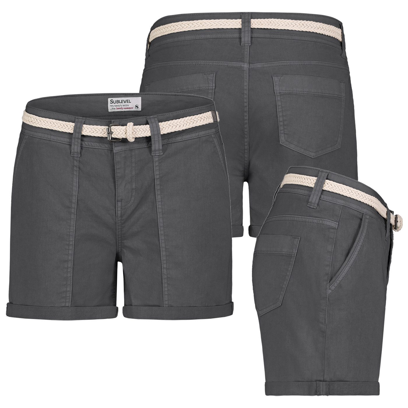 SUBLEVEL Bermudas Short Bermuda kurze Hose günstig online kaufen