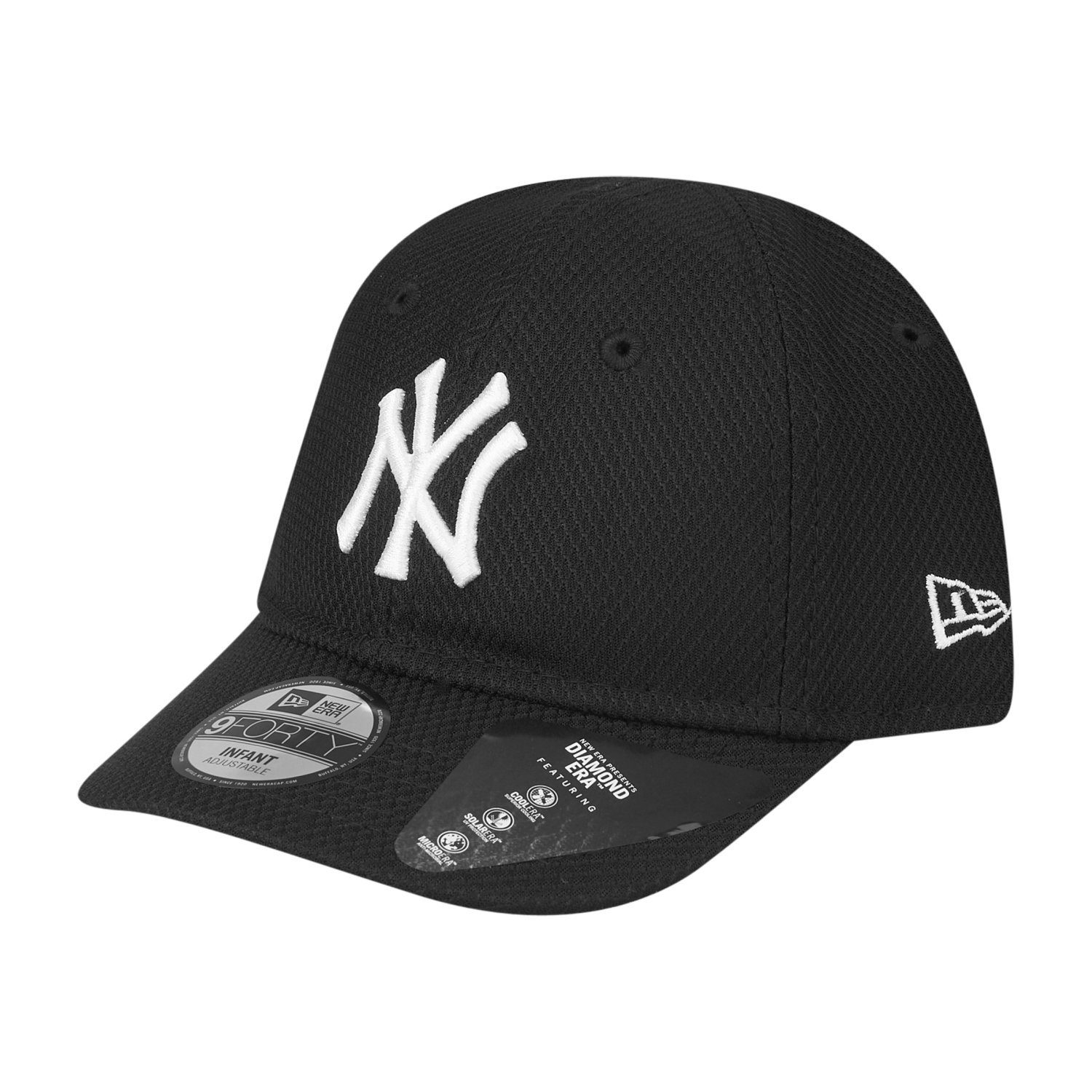 New Era Baseball Cap DIAMOND Schwarz York 9FORTY New Yankees