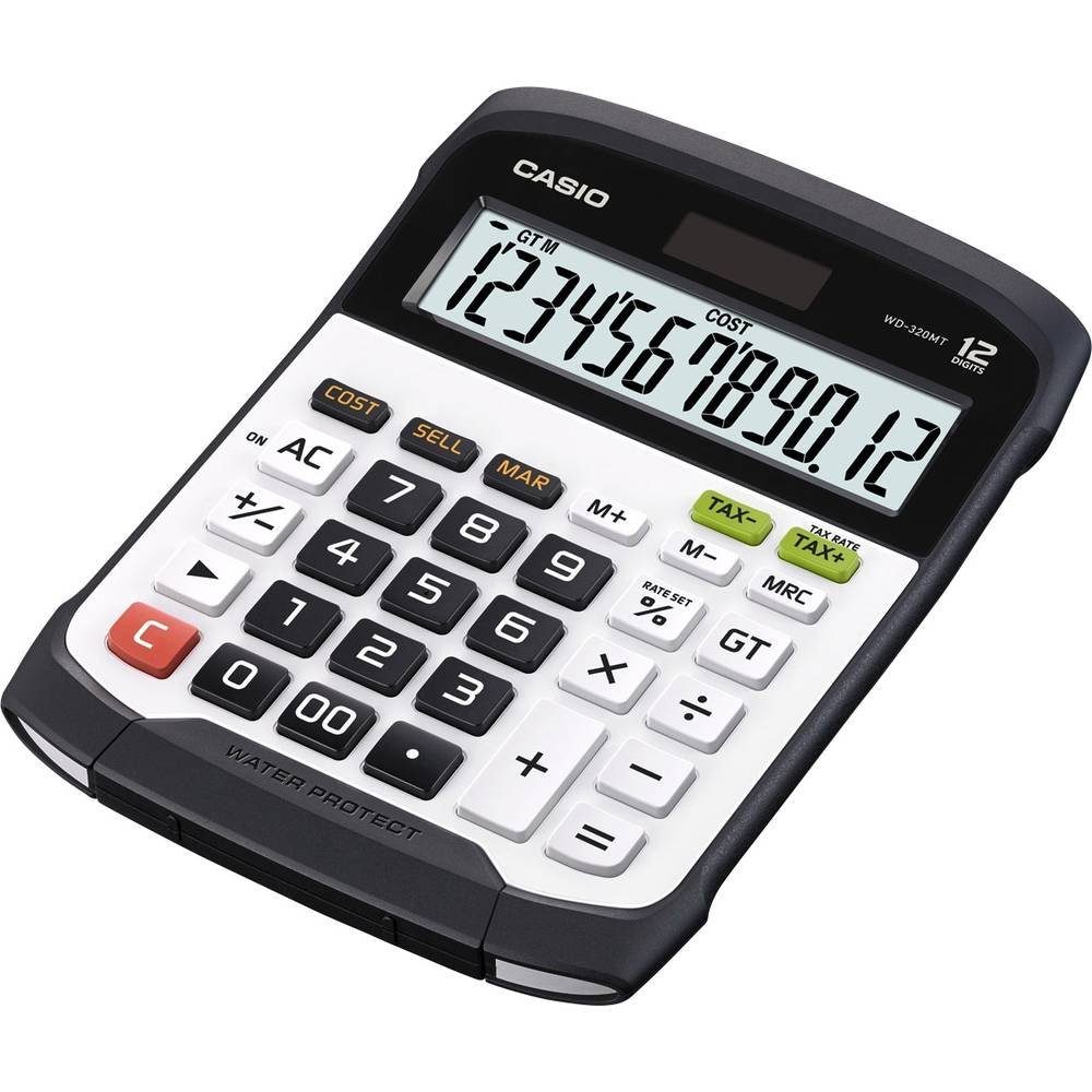 CASIO Карманные калькуляторы Tischrechner WD-320MT, Spritzwasserschutz, Staubschutz, IP54