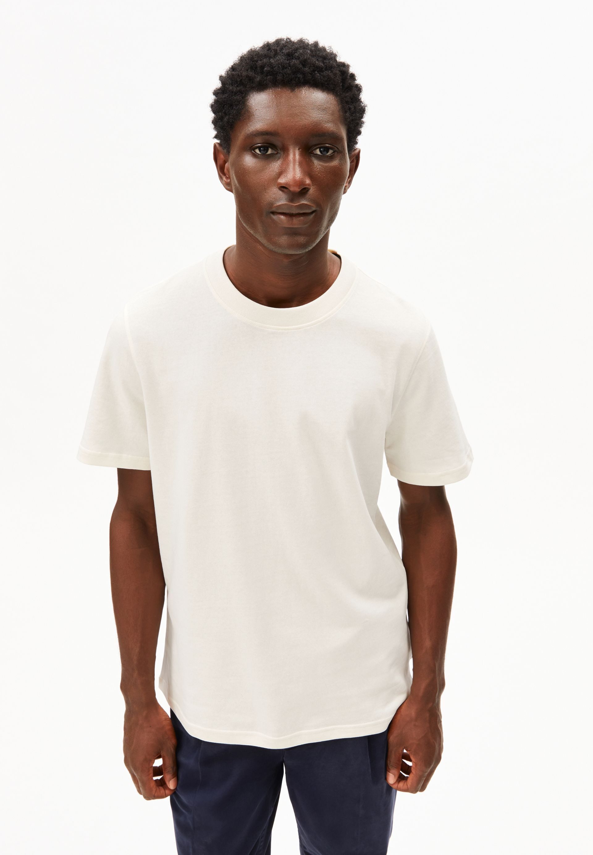 Armedangels T-Shirt MAARKOS MID WEIGHT T-Shirt aus Bio-Baumwolle Relaxed Fit