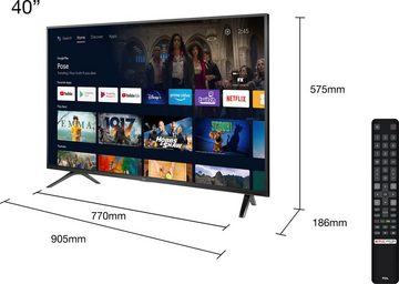 TCL 40S5203X2 LED-Fernseher (100 cm/40 Zoll, Full HD, Android TV, Smart-TV)