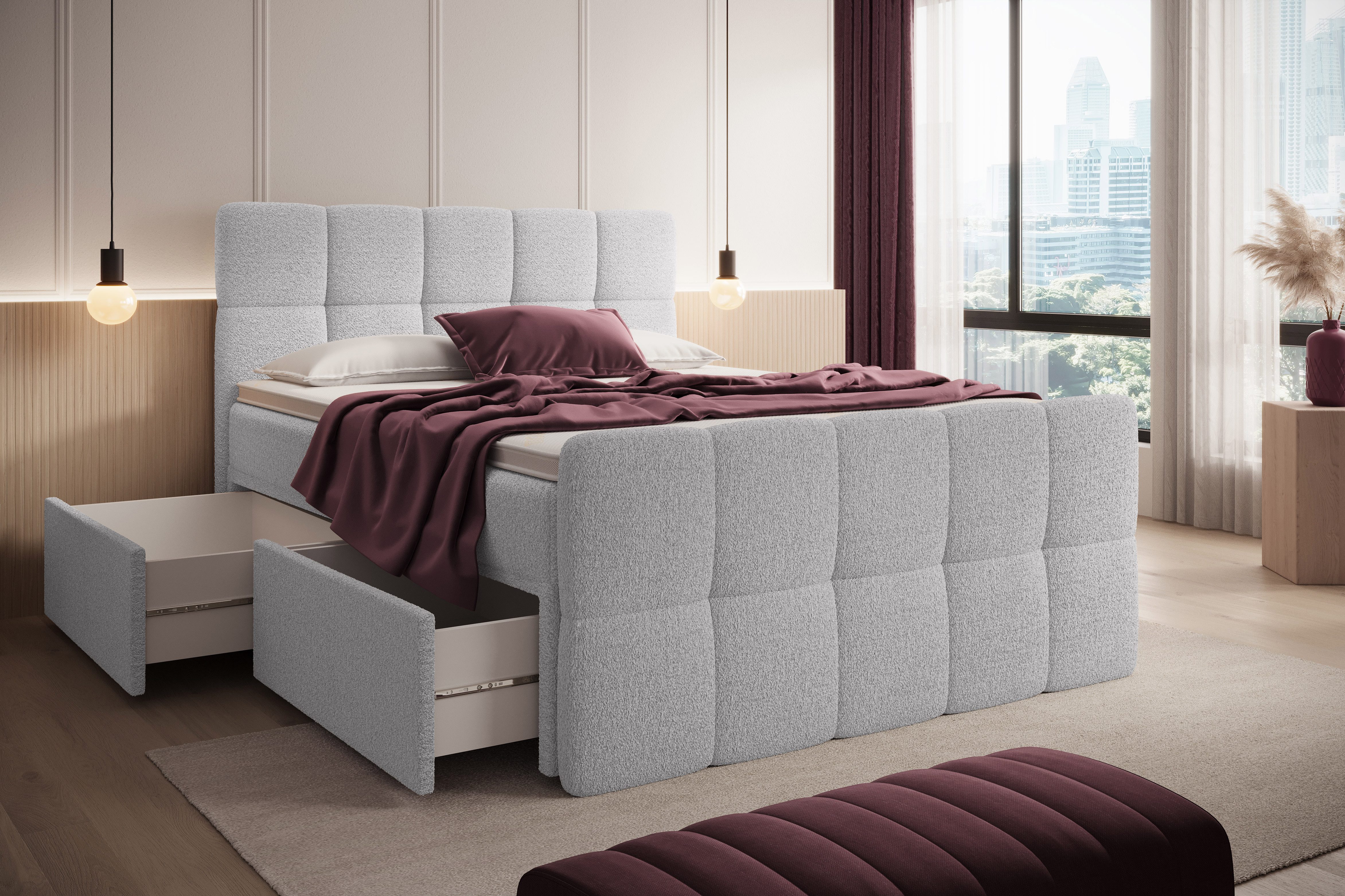 wonello Boxbett Madison 5, mit Schubladen günstig online kaufen