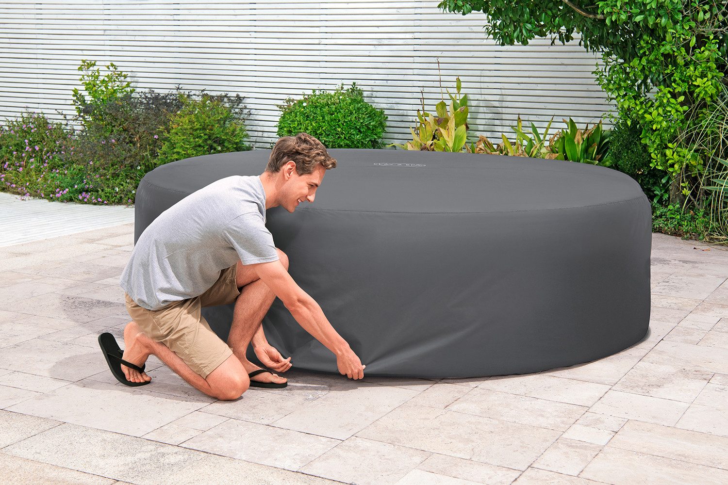 Bestway Pool-Abdeckplane LAY-Z-SPA Xtras EnergySense Plus (Packung, 1-St., günstig online kaufen