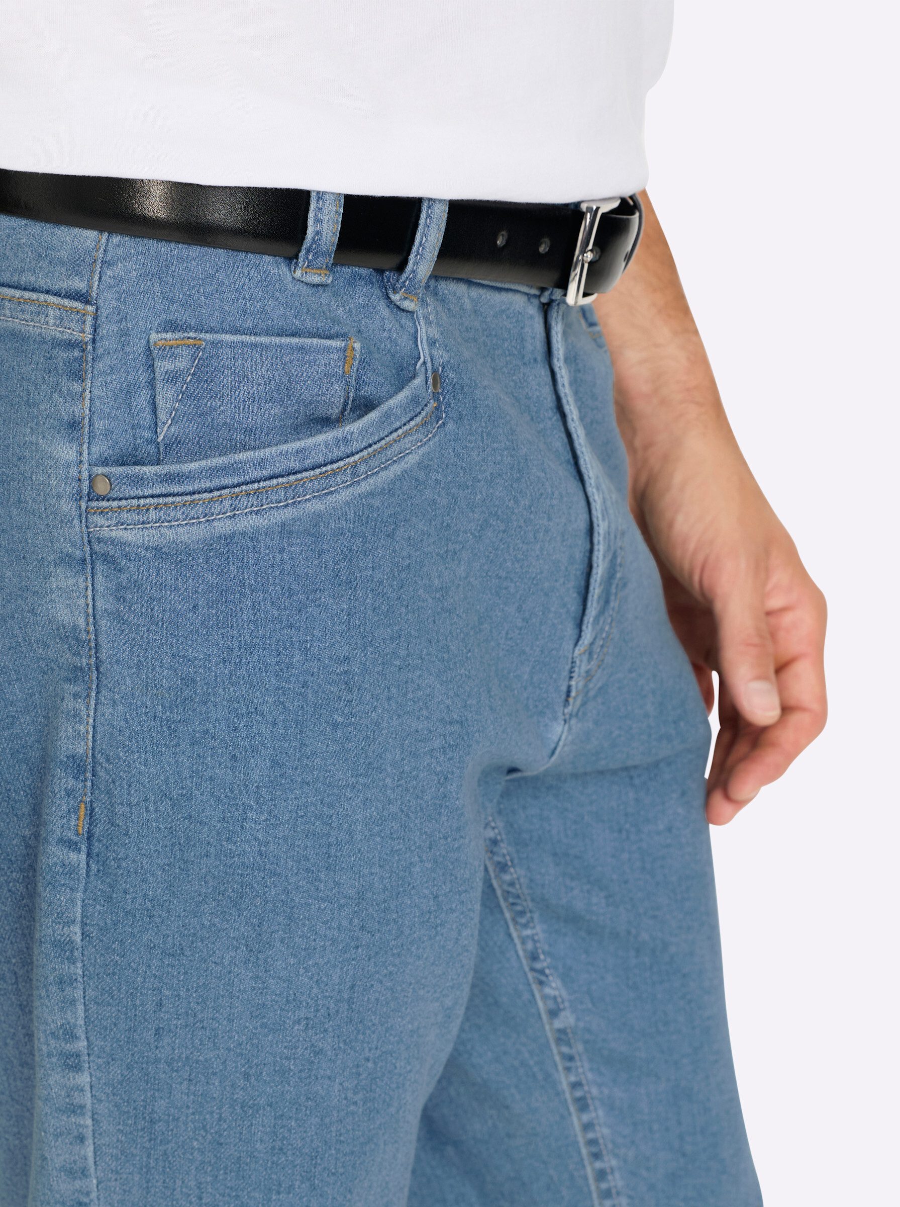 Witt Bequeme Jeans Jeans leicht vertieft