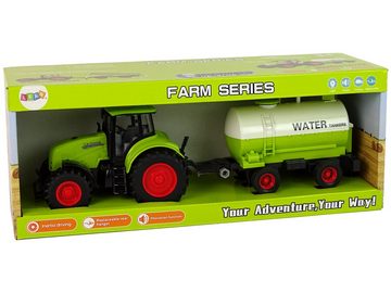 LEAN Toys Spielzeug-Traktor Traktor Spielzeug Anhänger Landmaschine Bauernhof Landwirtschaft