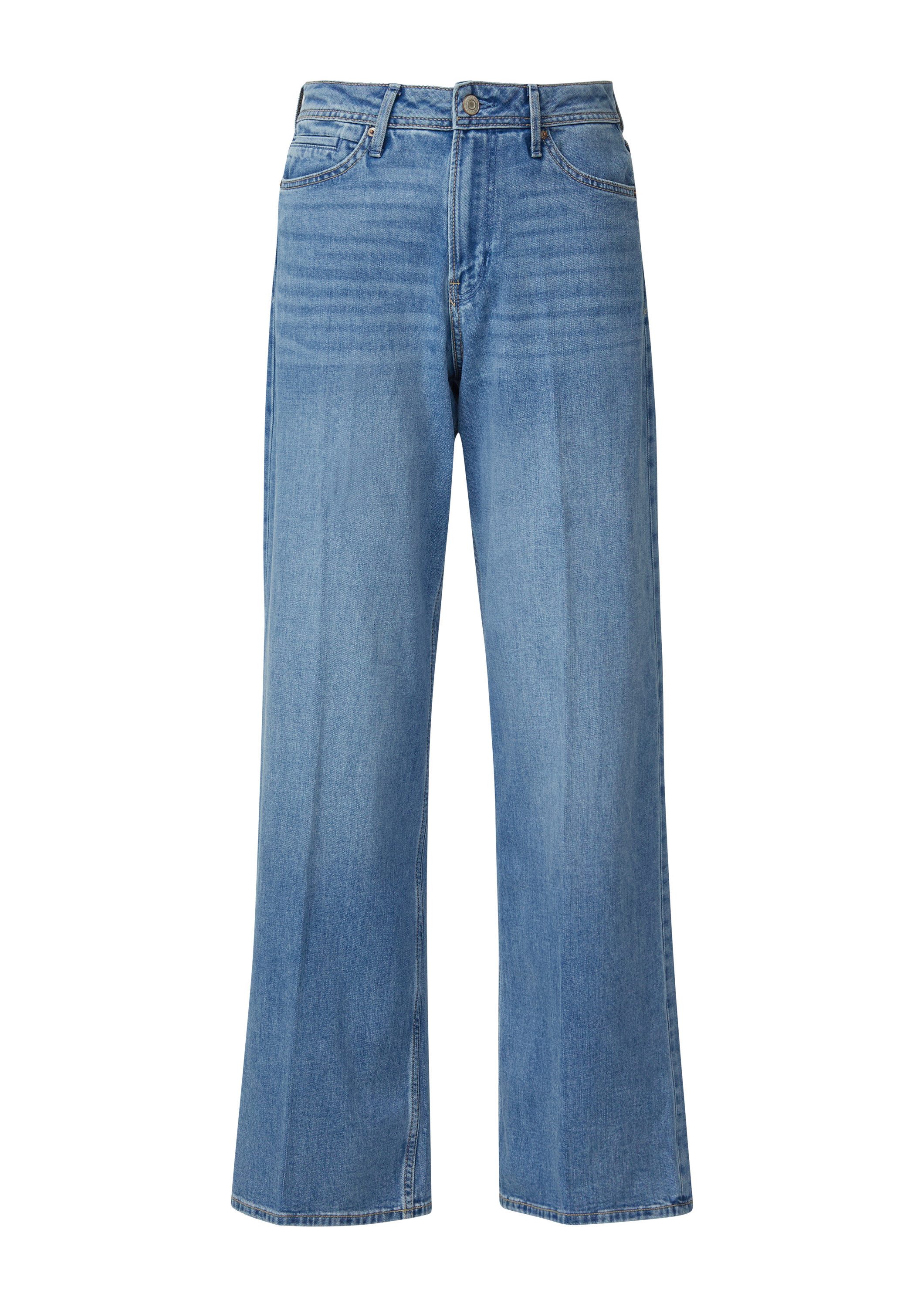 s.Oliver Weite Jeans Jeans-Hose SURI Jeans Suri / Regular Fit / High Rise / Wide Leg