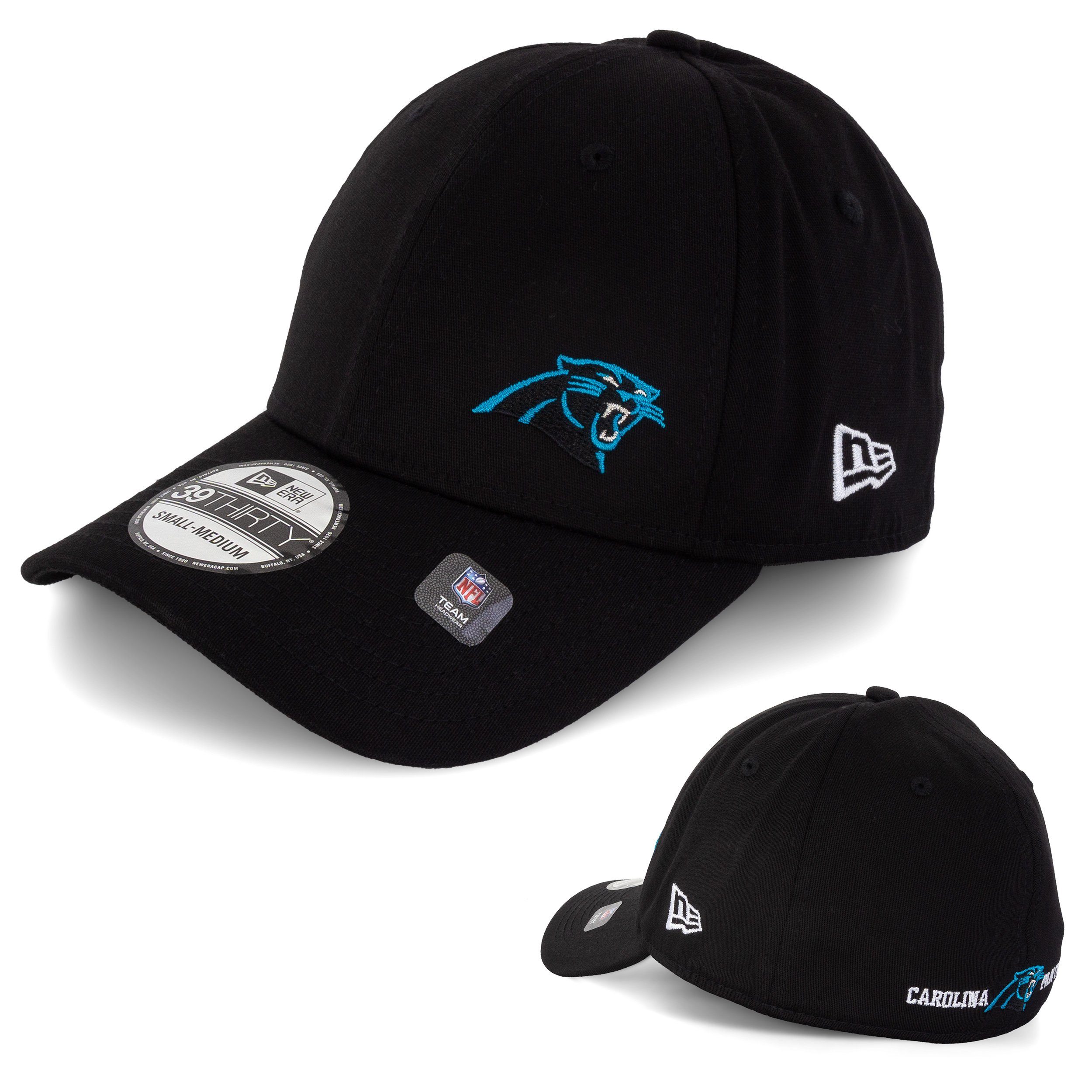 Baseball Cap Cap New Era 39Thirty Carolina Panthers, G L/XL
