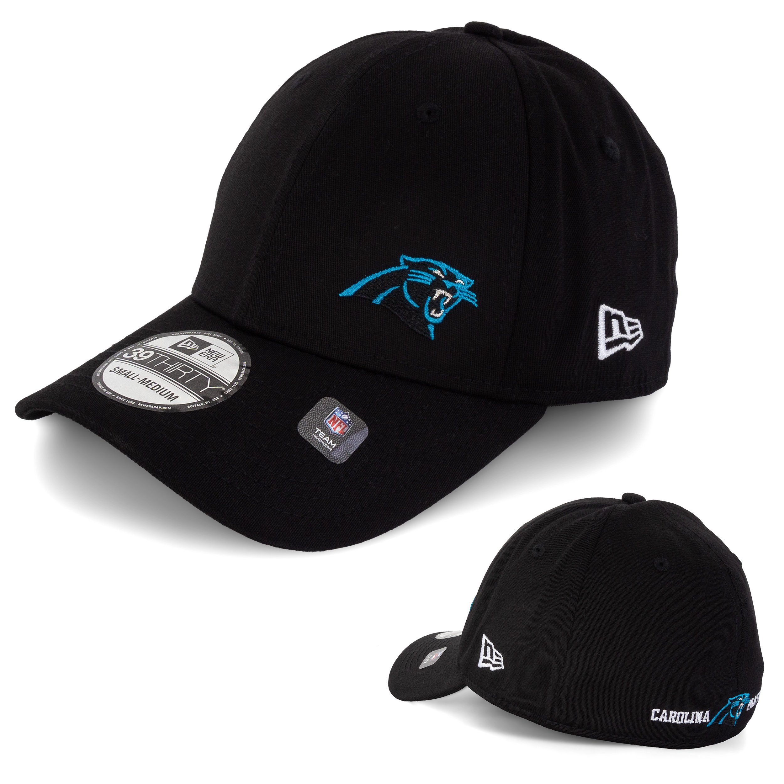 New Era Baseball Cap Cap New Era 39Thirty Carolina Panthers (1-St)