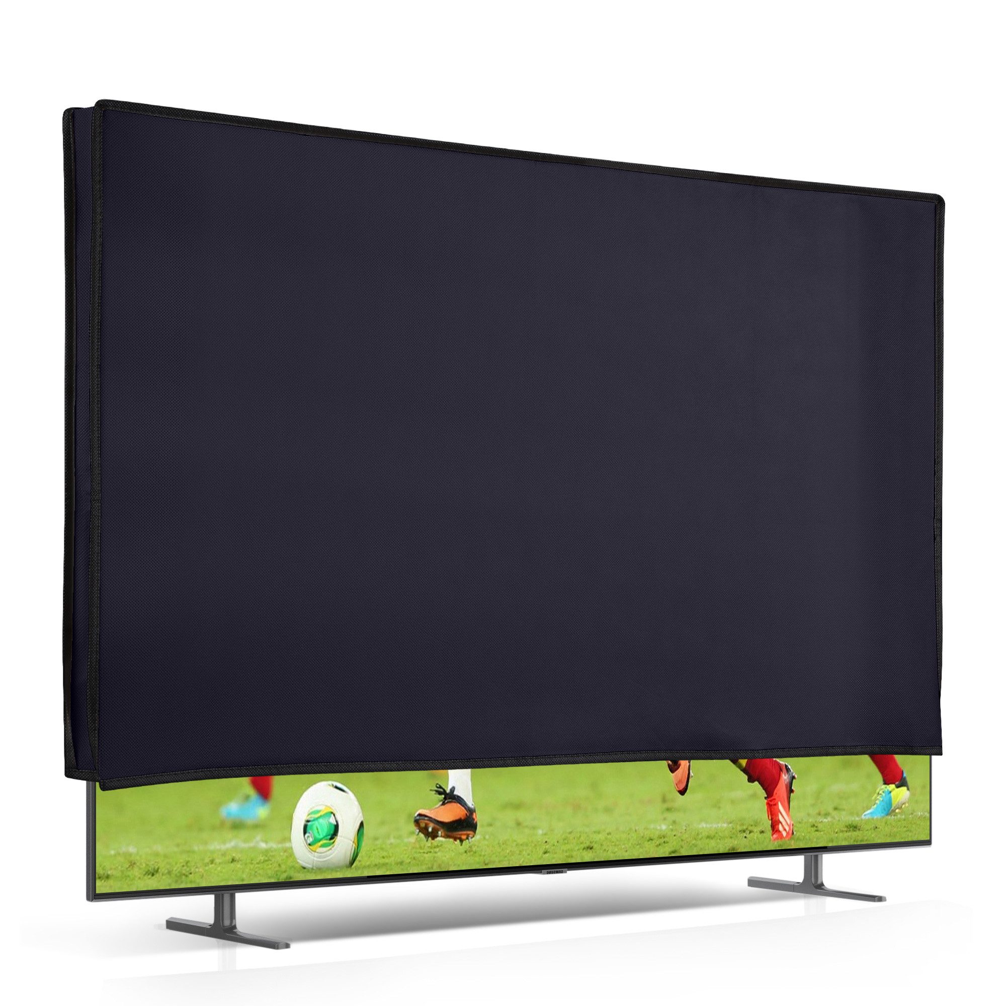 kwmobile Abdeckhaube 75" TV Hülle - Fernseher Bildschirmschutz Abdeckung - TV Bildschirm, DER SCHUTZ FÜR DEIN DISPLAY: Schütze den Bildschirm Deines