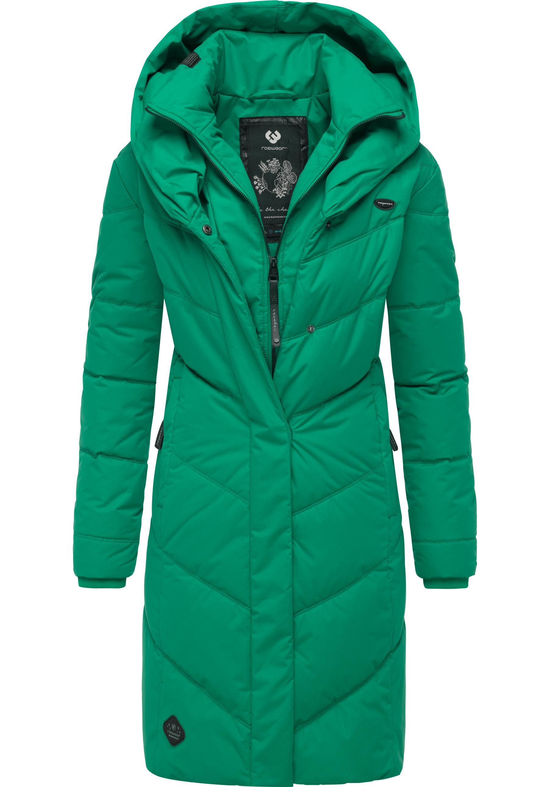 Ragwear Steppmantel Natalka stylischer, gesteppter Winterparka mit gefütterter Kapuze