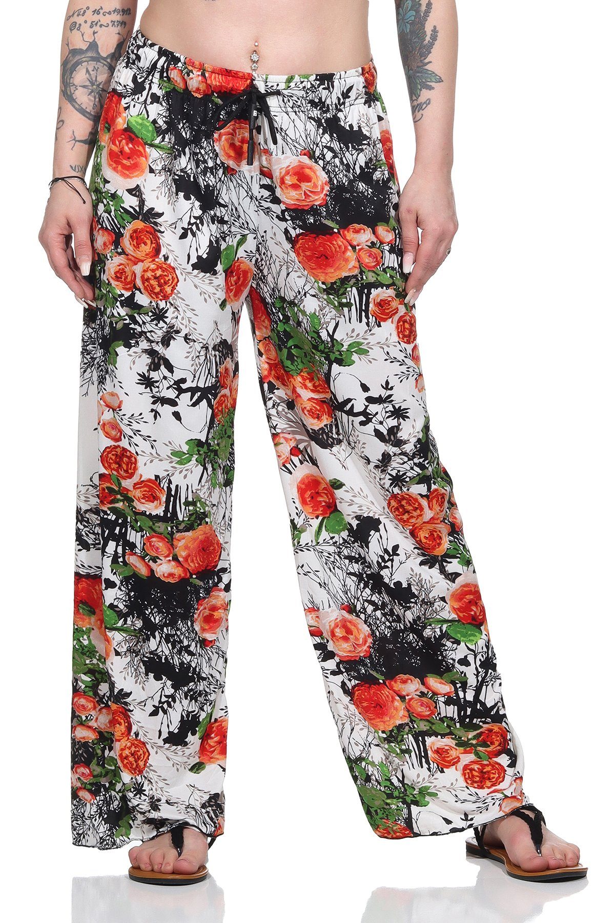 Aurela Damenmode Strandhose Leichte Sommerhose mit günstig online kaufen