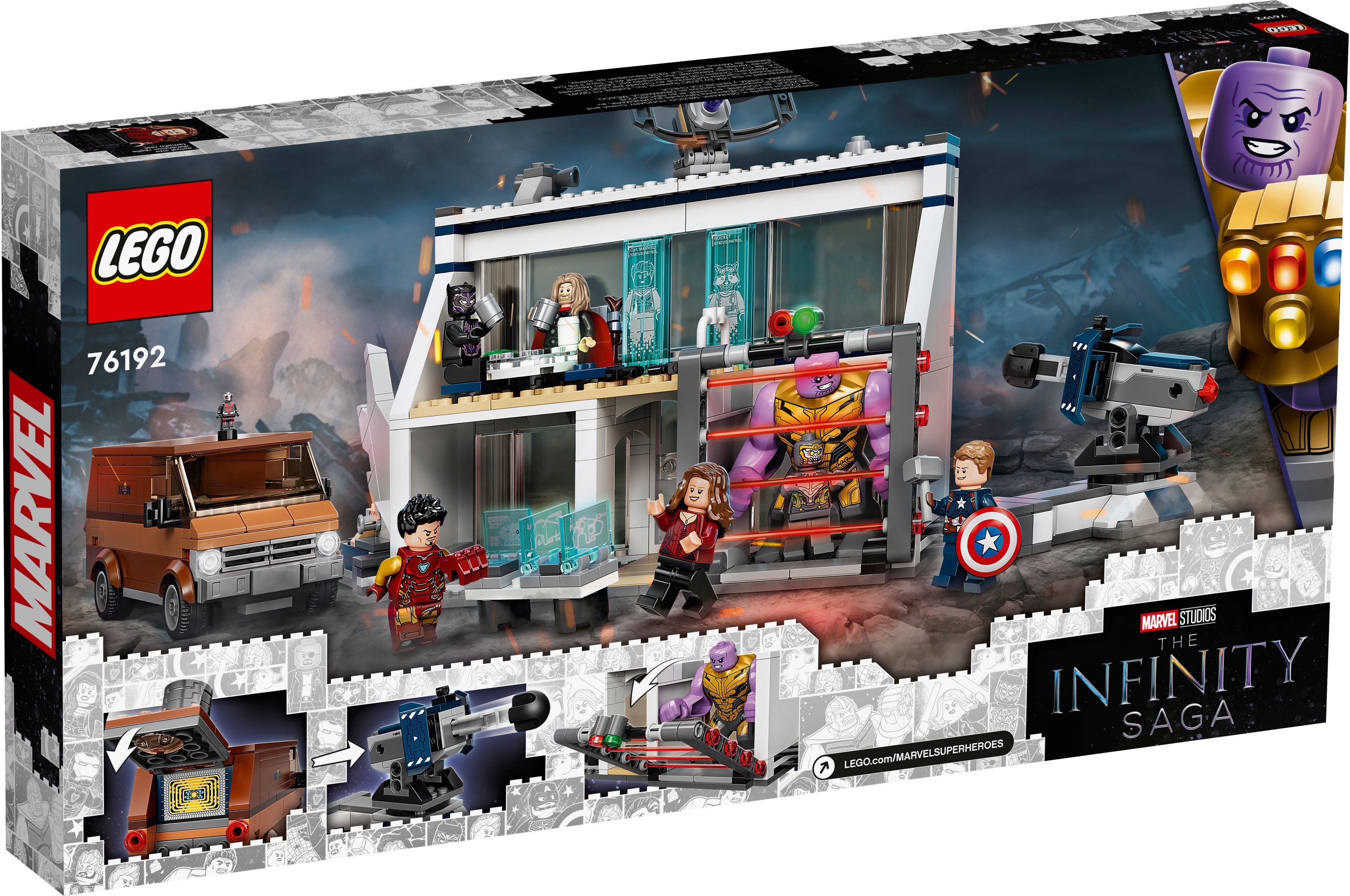 - St) Konstruktionsspielsteine (Set, LEGO® Marvel Super Heroes™ Avengers 527 Endgame, LEGO®
