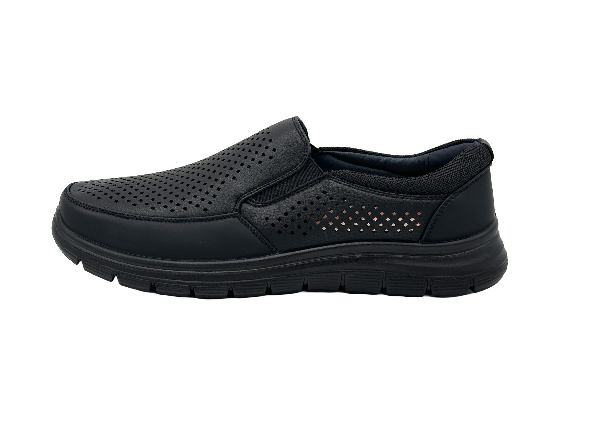 Atmungsaktive Herren Slipper Halbschuhe Mokassin