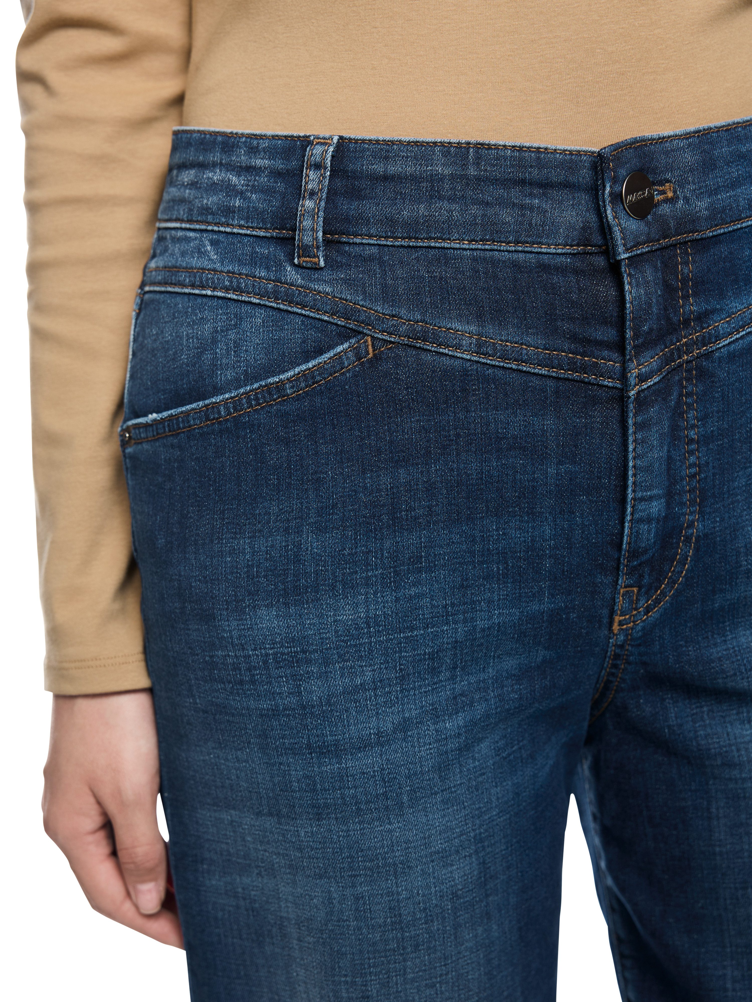 Marc Cain 5-Pocket-Jeans Forest Walk Premium Damenmode Model RENTON im Relaxed Fit