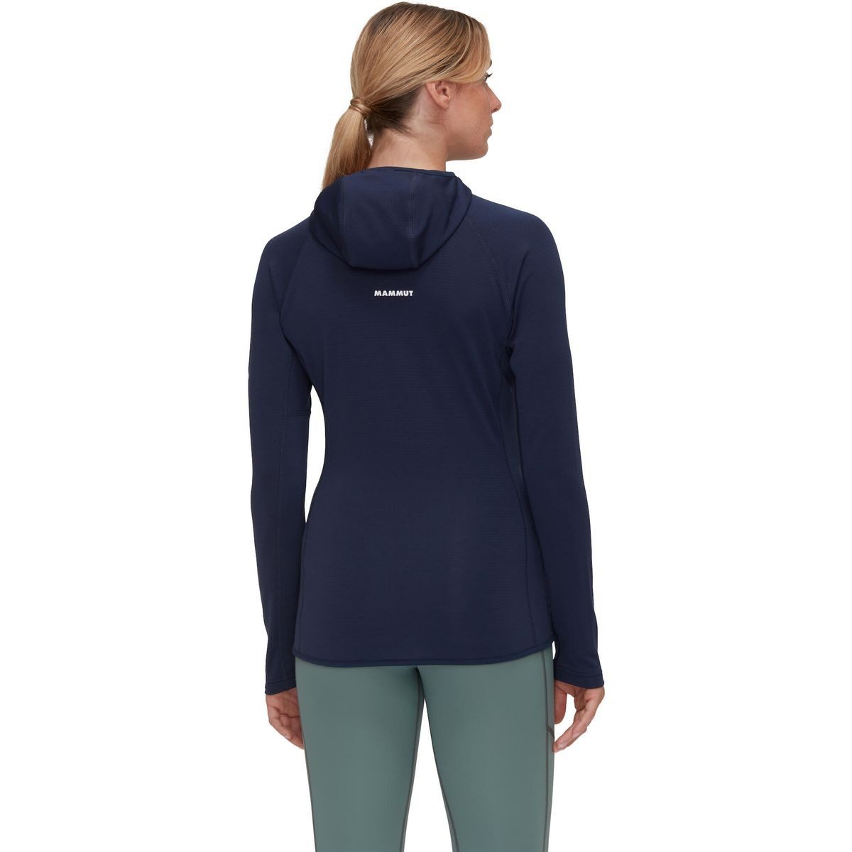 Mammut Fleecejacke Aenergy Light ML Hooded Jacket Women Leichte, vielseitige Damenjacke für Outdoor-Abenteuer mit recyceltem
