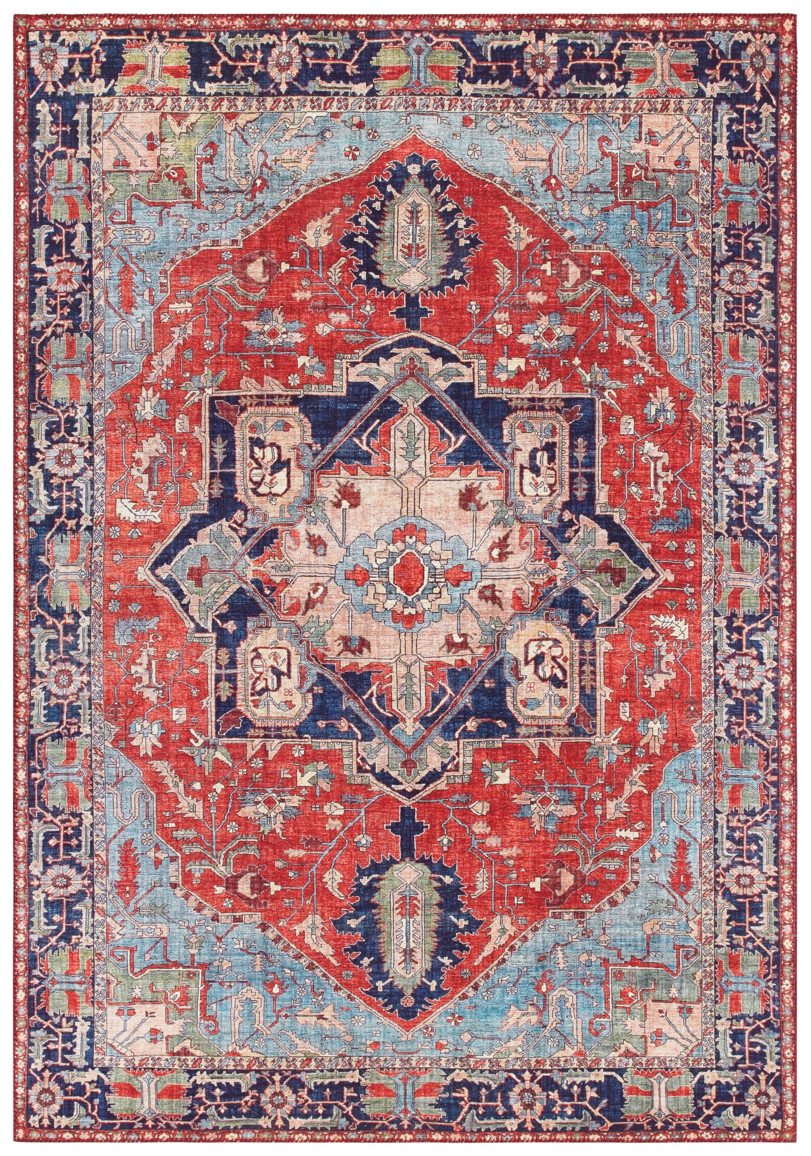 ELLE DECORATION Teppich Hamadan, rechteckig, Höhe: 5 mm, Orientalisch, Läufer, Kurzflor, Wohnzimmer, Schlafzimmer, Esszimmer. Reduzierter Preis € 50,96. Unverbindliche Preisempfehlung € 69,90