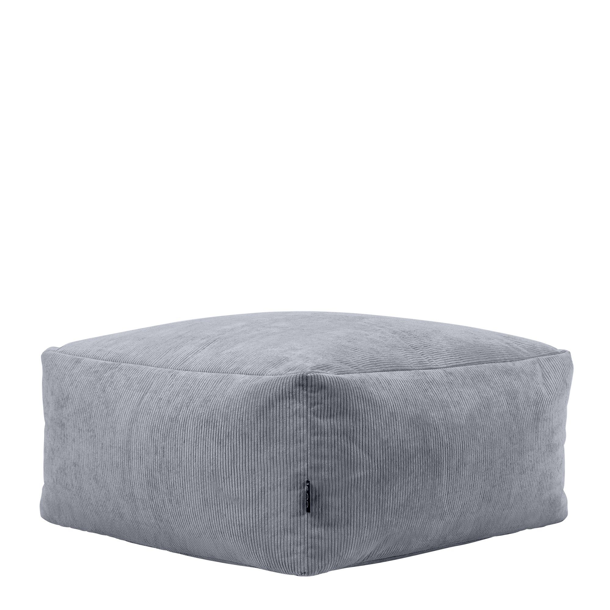 grau icon Modulares „Tetra“ Sitzpouf Sitzsack