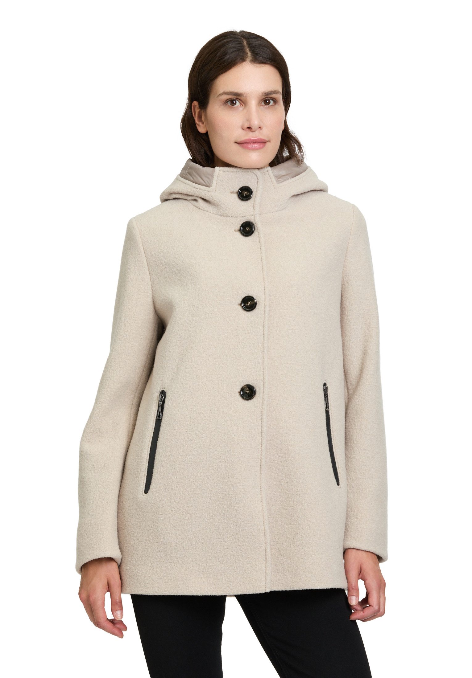 Wolljacke Gil Bret Wolljacke mit Kapuze