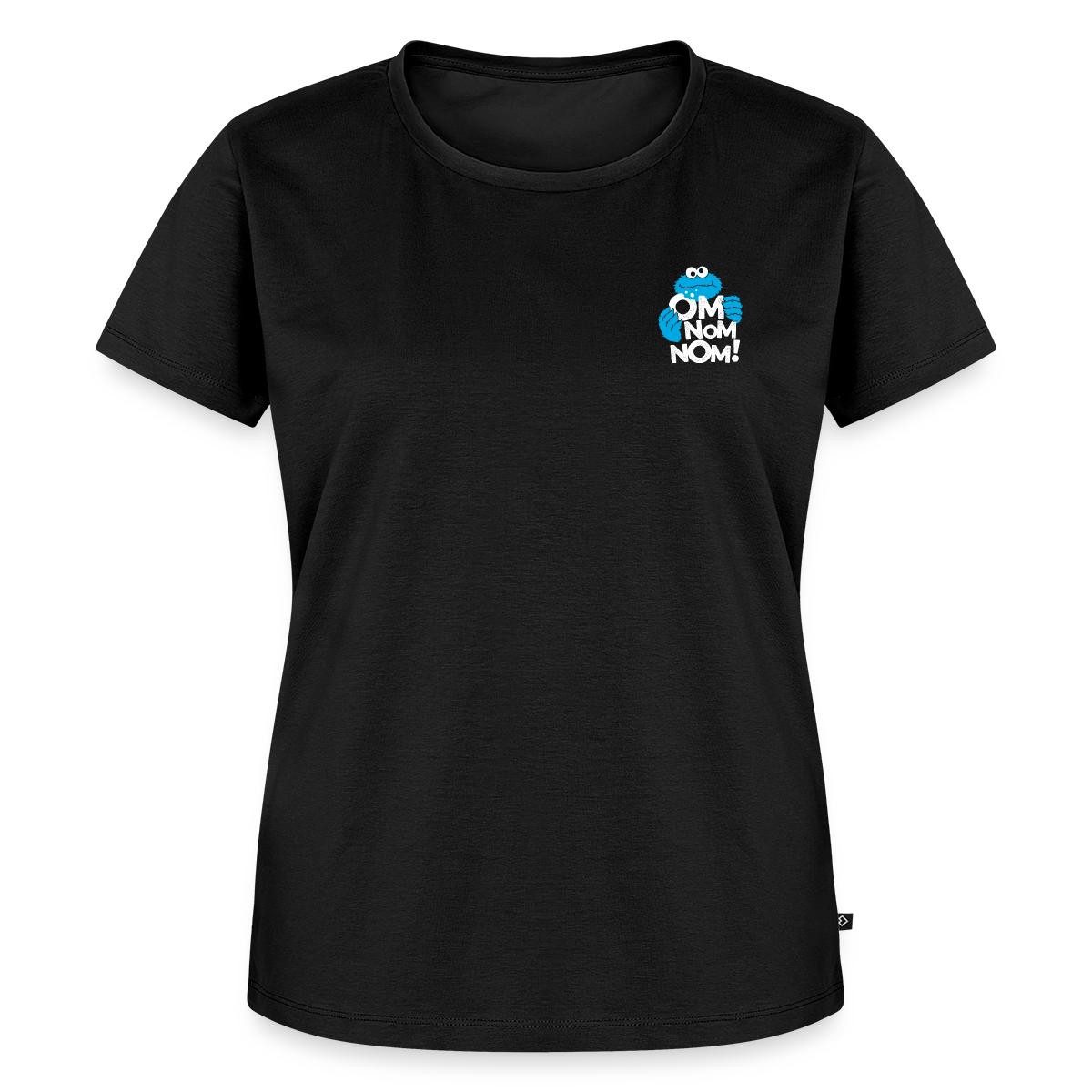 T-Shirt Sesamstraße Krümelmonster Om Nom Nom Klein Frauen Premium T-Shirt