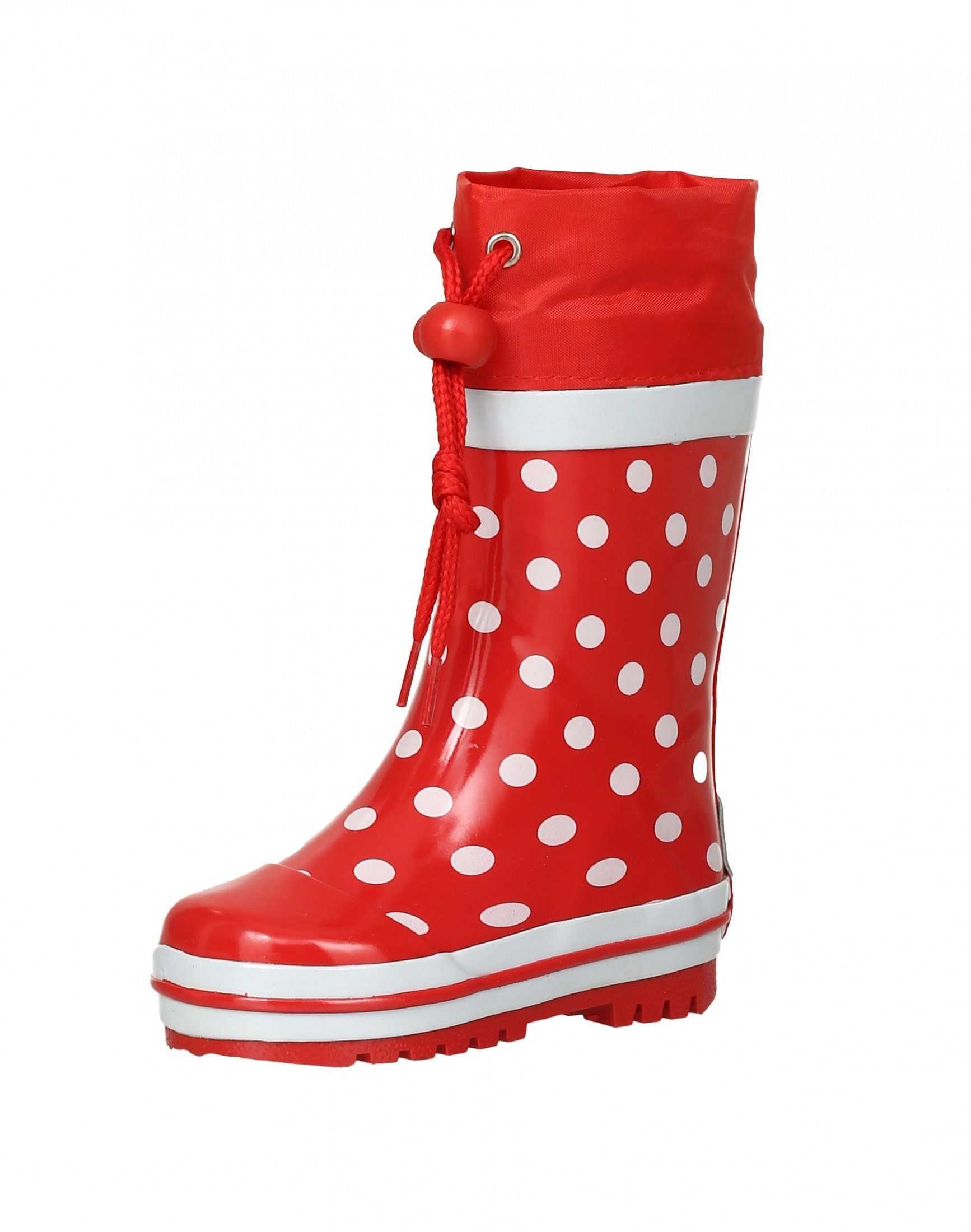 Playshoes Rot Punkte Gummistiefel Gummistiefel