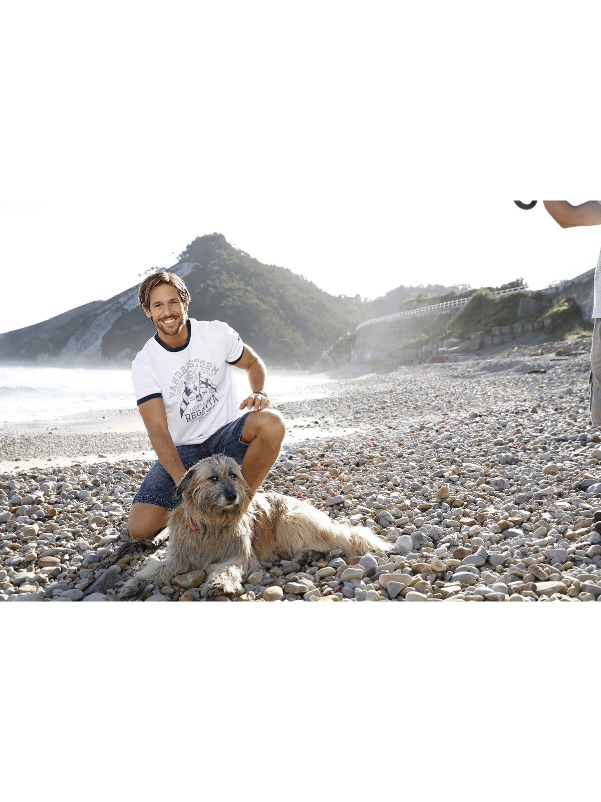 Jan Vanderstorm Cargobermudas AKISTEG in Stone-Washed Design – Bild 5 von 5
