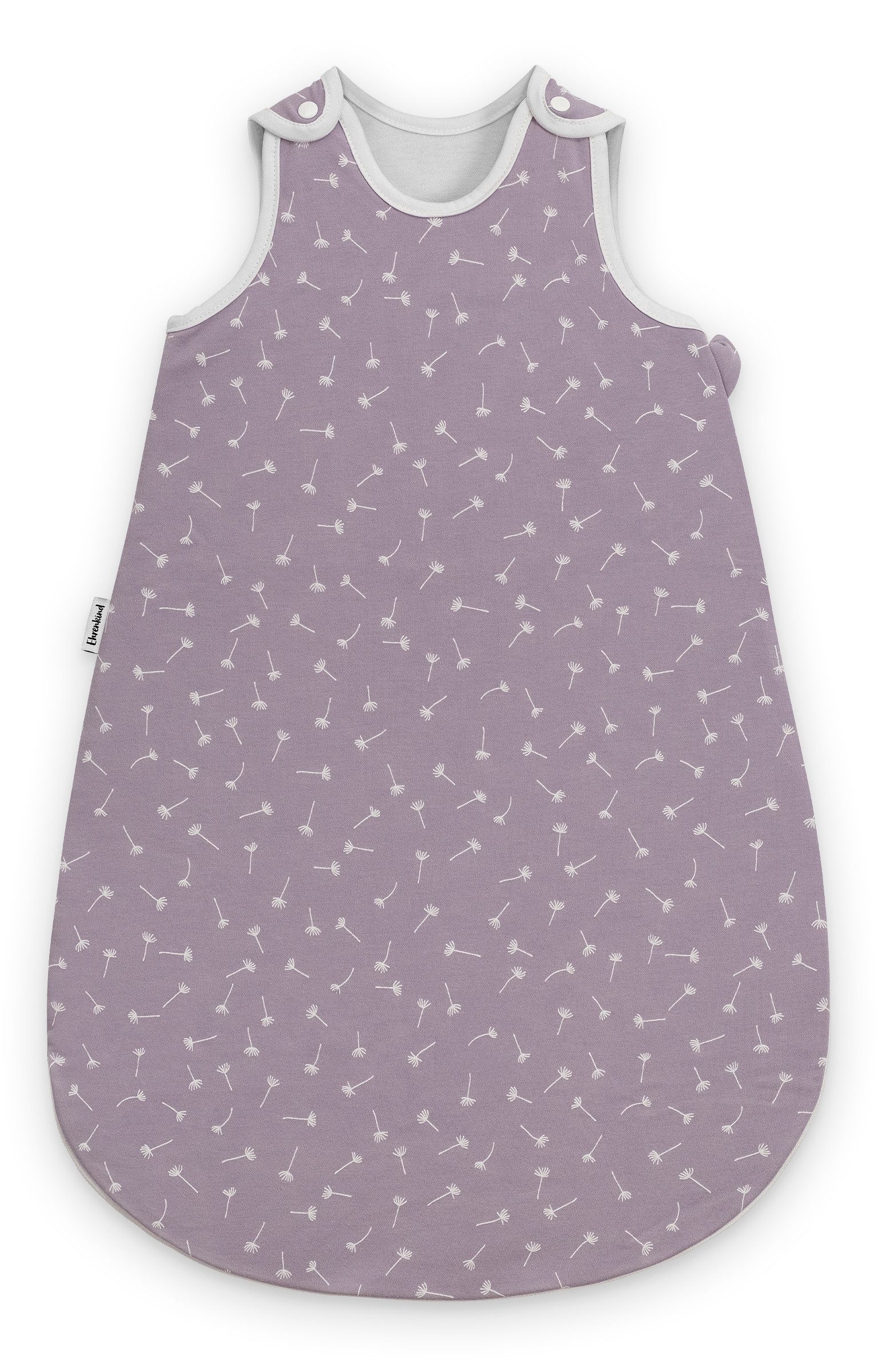 Ehrenkind Babyschlafsack Sommer, Rund, Bio-Baumwolle (Standard by OEKO-TEX, 100% Bio-Baumwolle, Sommerschlafsack, 1.0 TOG), Schlafsack Baby, Baby Schlafsack