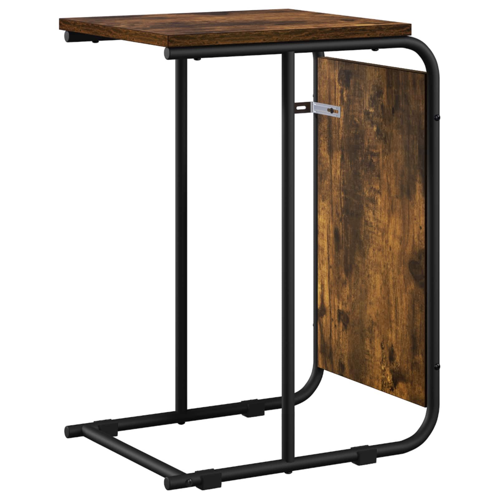 vidaXL Beistelltisch 40 x 31 x 55 cm Beistelltisch Räuchereiche 40x31x55 cm Holzwerkstoff