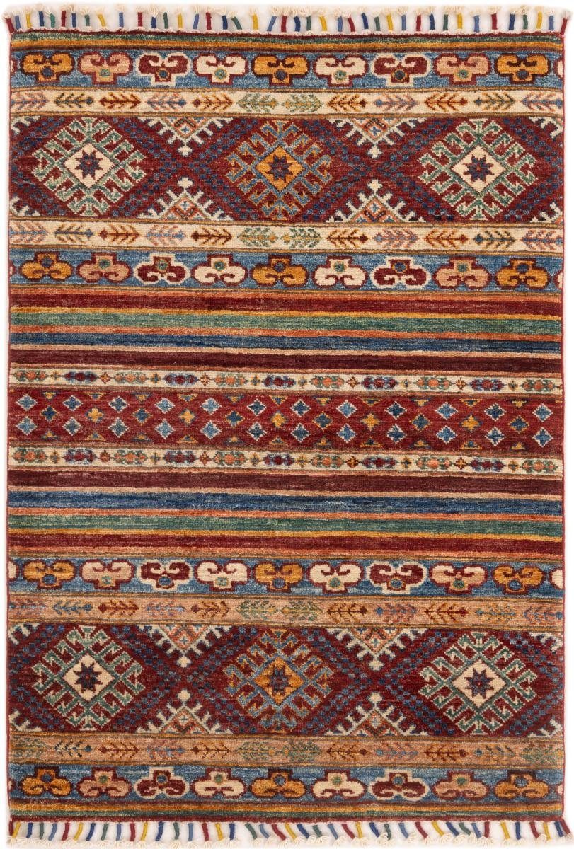 Orientteppich Arijana Shaal 86x121 Handgeknüpfter Orientteppich, Nain Trading, rechteckig, Höhe: 5 mm