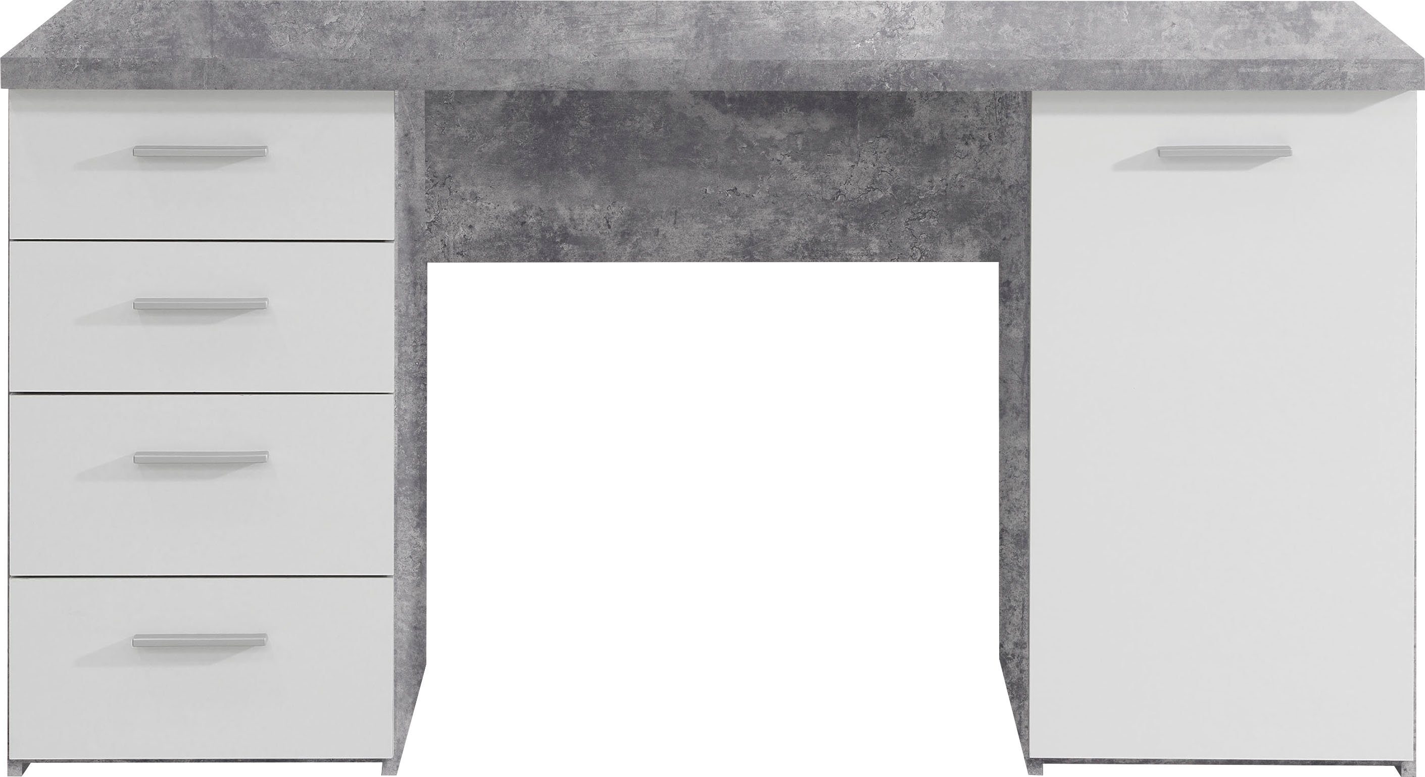 FORTE Schreibtisch Netta, Breite 145 cm, mit Schubladen günstig online kaufen