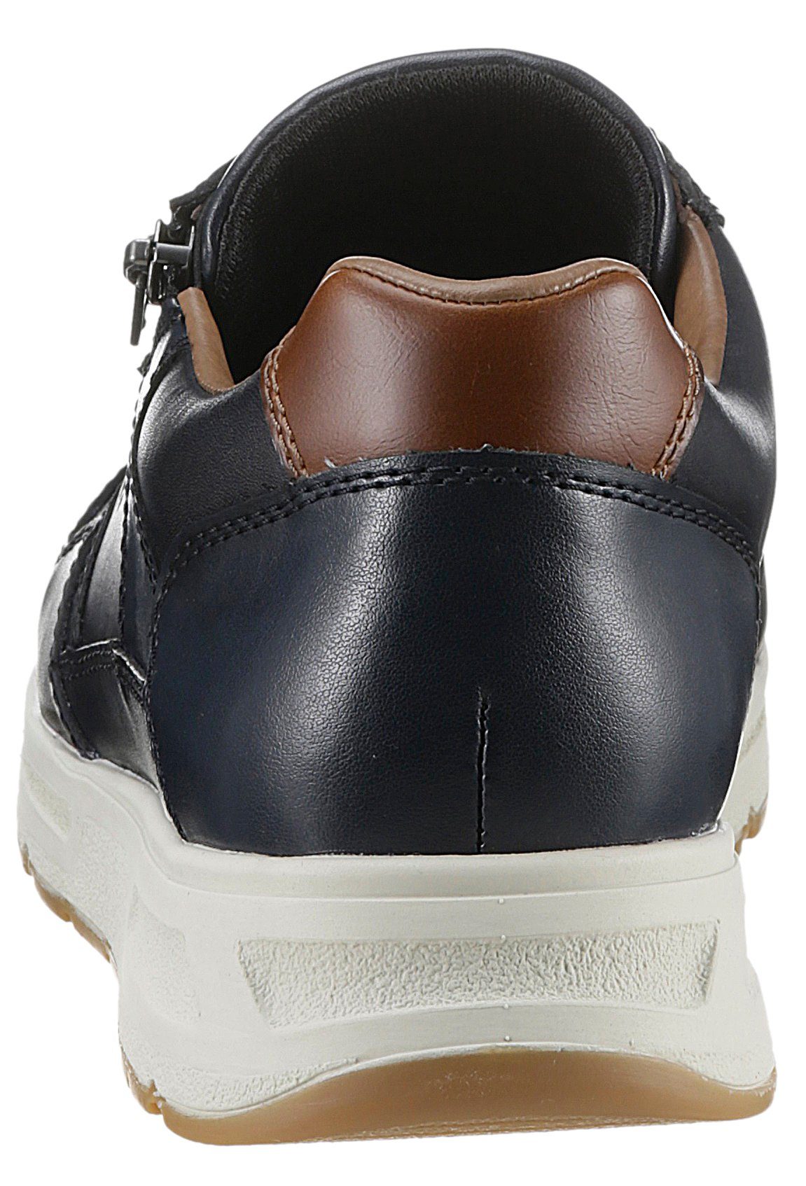 Rieker Sneaker mit gepolstertem Schaftrand, Freizeitschuh, günstig online kaufen