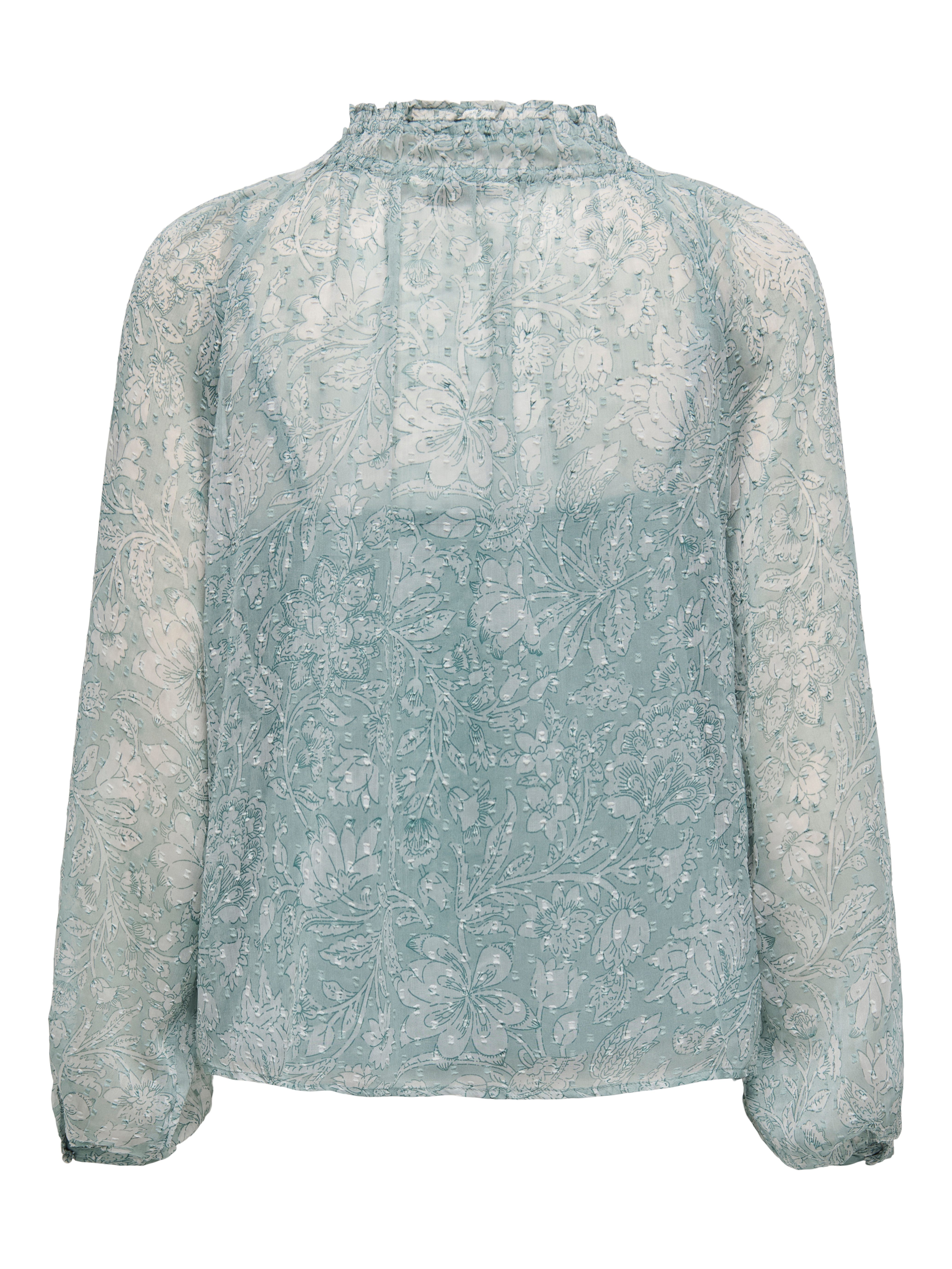 ONLY Chiffonbluse ONLELIZA LIFE LS V-NECK STRING TOP WVN günstig online kaufen