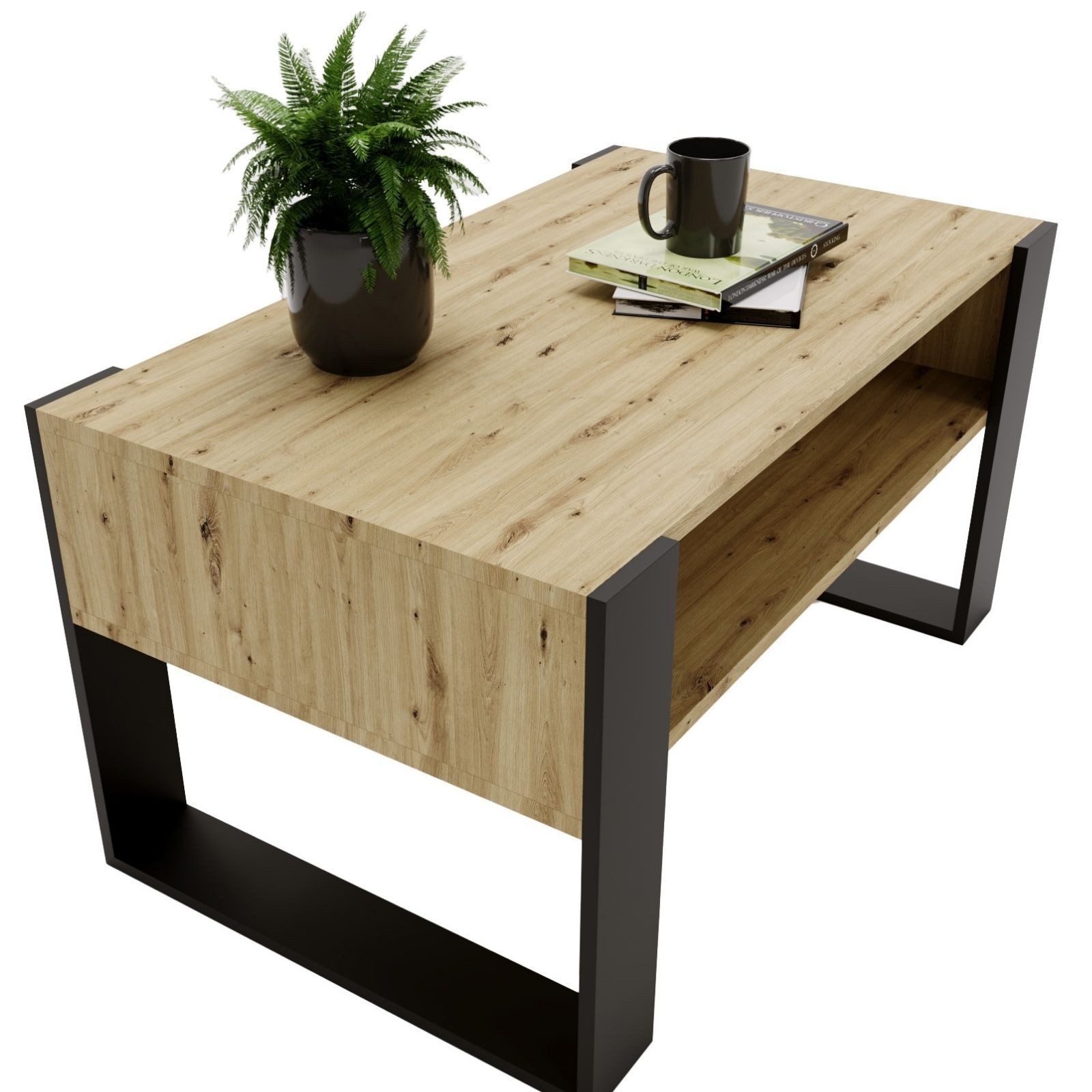 CraftPAK Couchtisch Wohnzimmer Tisch für Couch günstig online kaufen
