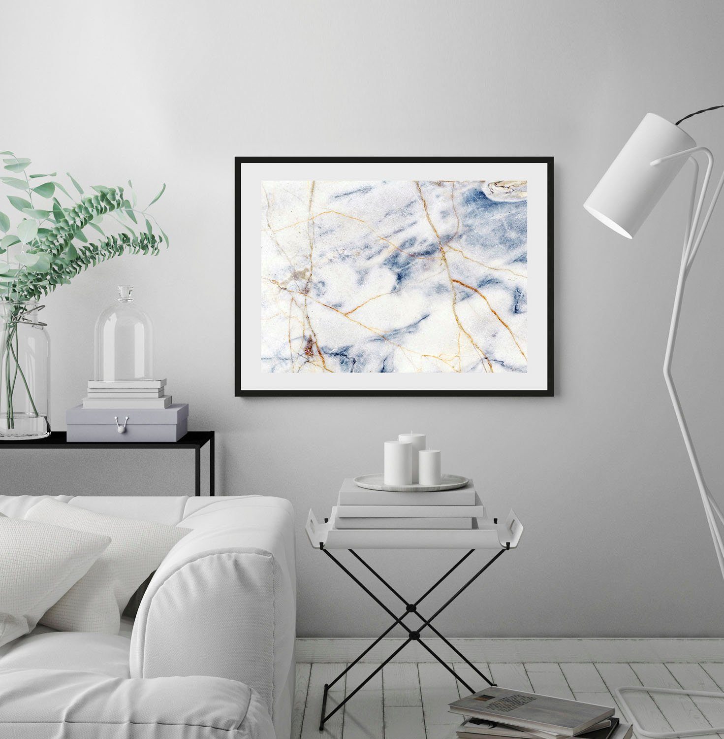 queence Bild Aladin, Abstrakt, Spa, Spirituelle Изображения, Stein (1 St), HD Premium Poster-Druck inkl. Holzrahmen