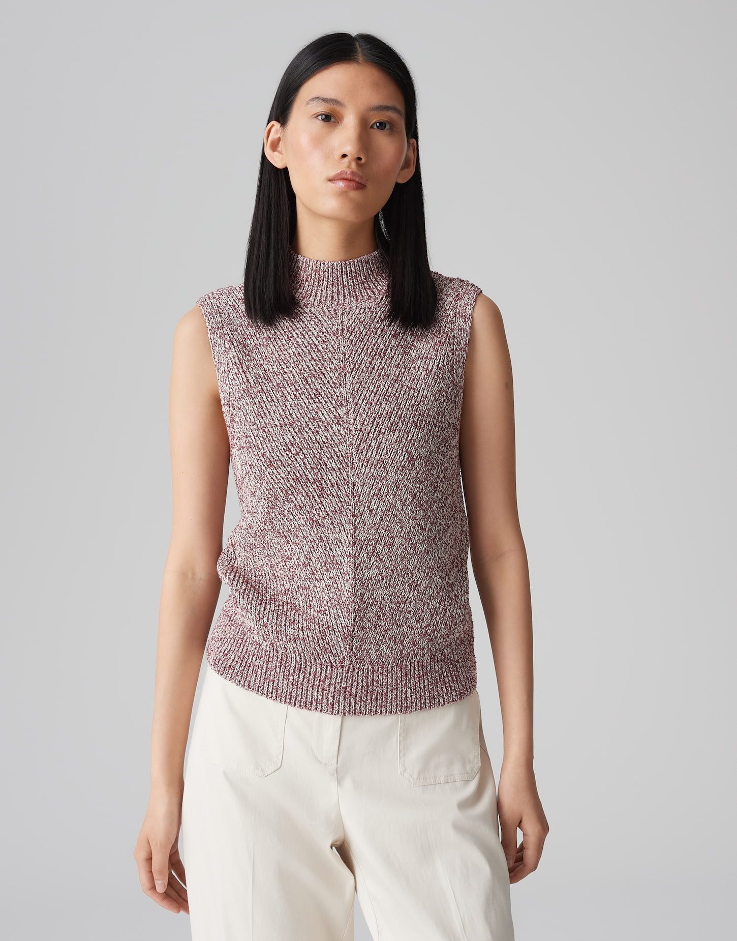 OPUS Strickpullover POHILO aus nachhaltigem Cotton Mix günstig online kaufen