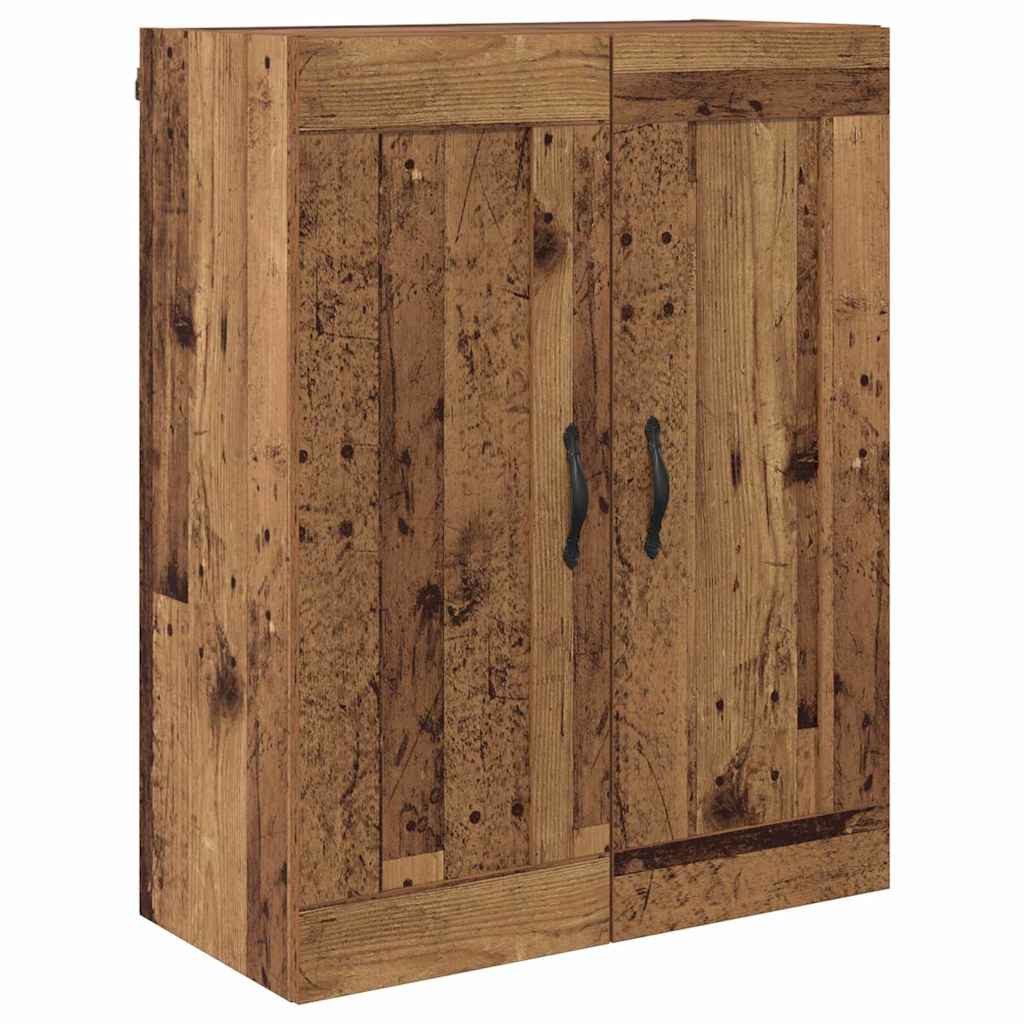 vidaXL Hängeschrank Wandschrank Altholz 69,5 x 34 x 90 cm Holzwerkstoff (1-St)