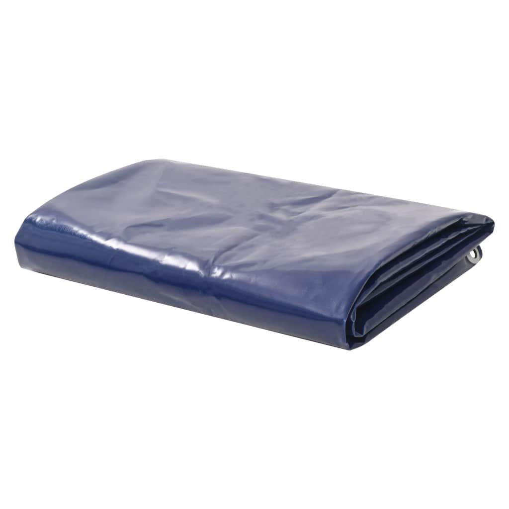 vidaXL Schutzplane Abdeckplane 650 g/m² 2x3 m Blau (1-St), Abdeckplane PVC 650g/m² 2x3m Blau LKW Plane Schutzplane Gewebeplane