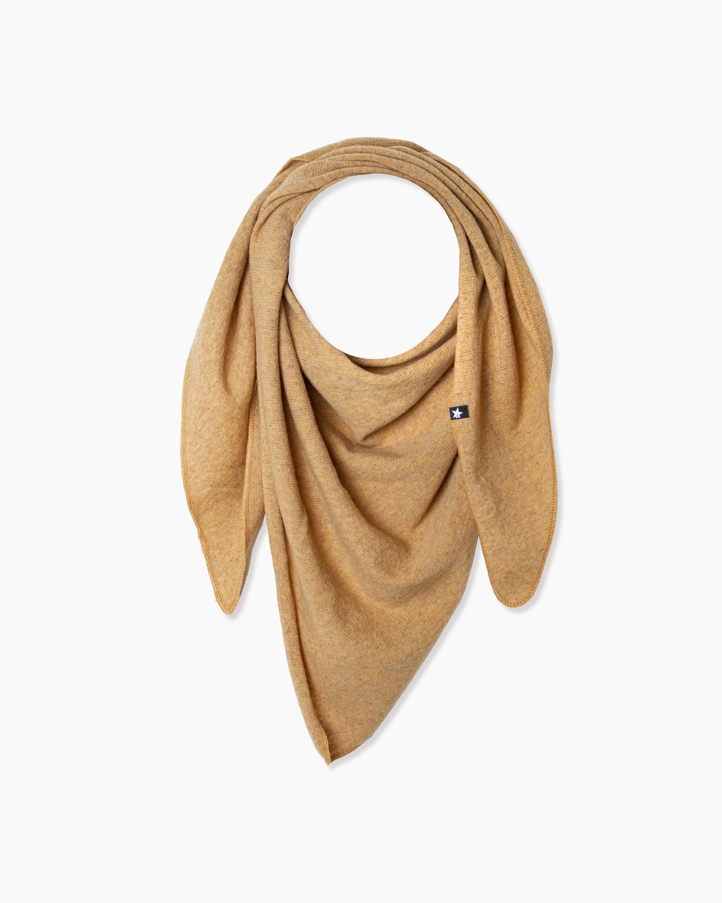 Esperando Schal Maya Triangle Schal Senfgelb Braun