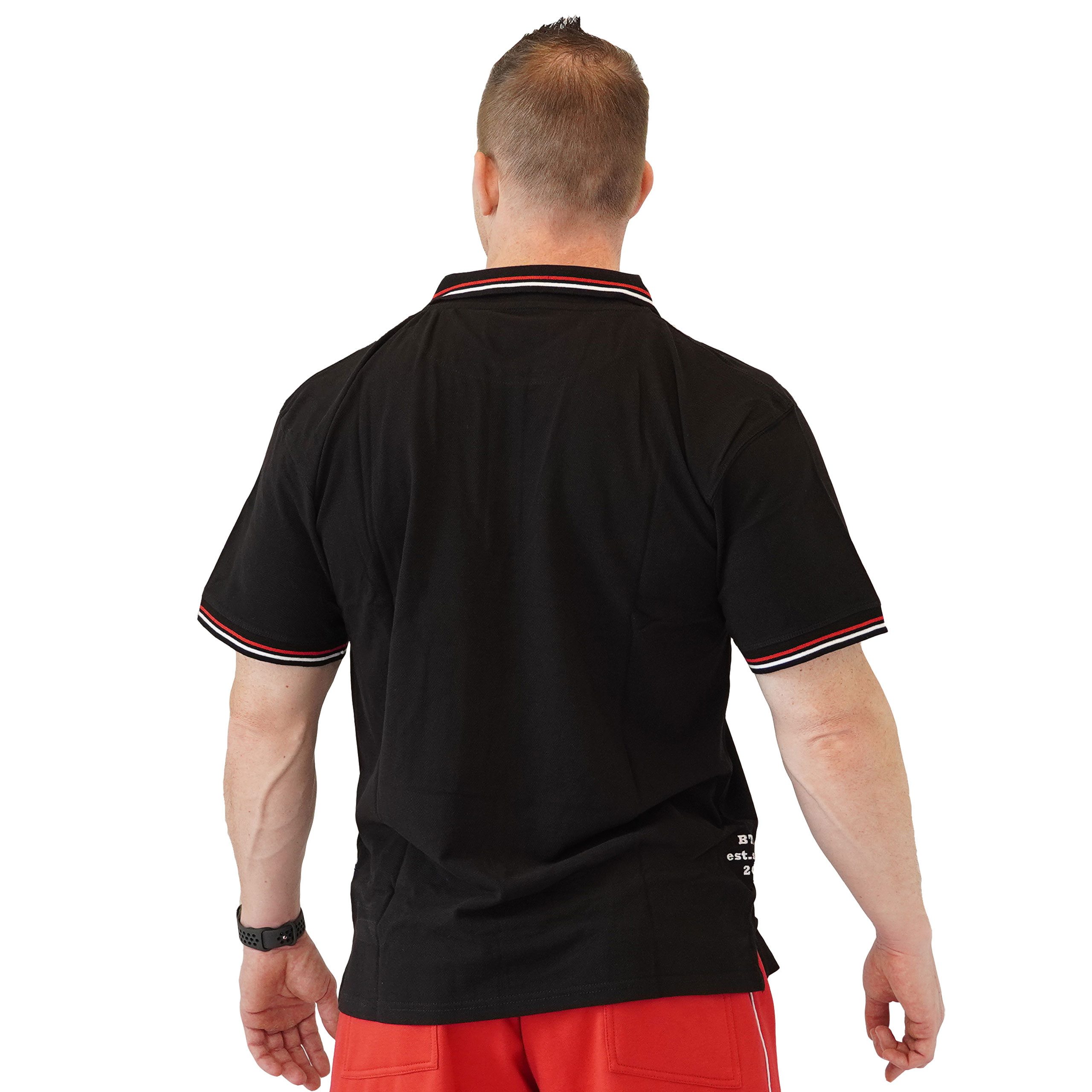 BRACHIAL THE LIFESTYLE COMPANY Poloshirt Brachial Polo-Shirt "Sunrise" schwarz