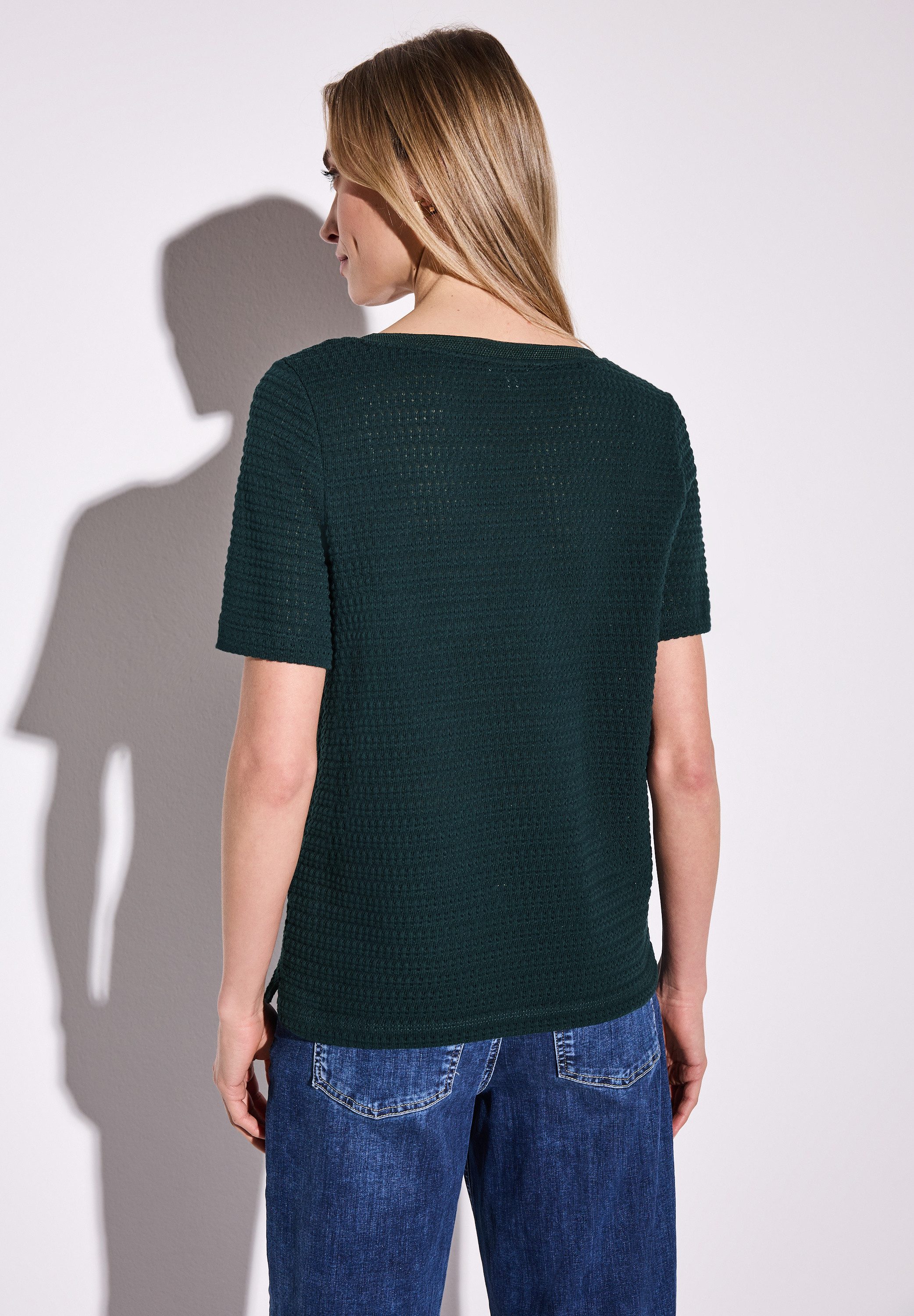 STREET ONE T-Shirt, mit Rundhalsausschnitt günstig online kaufen