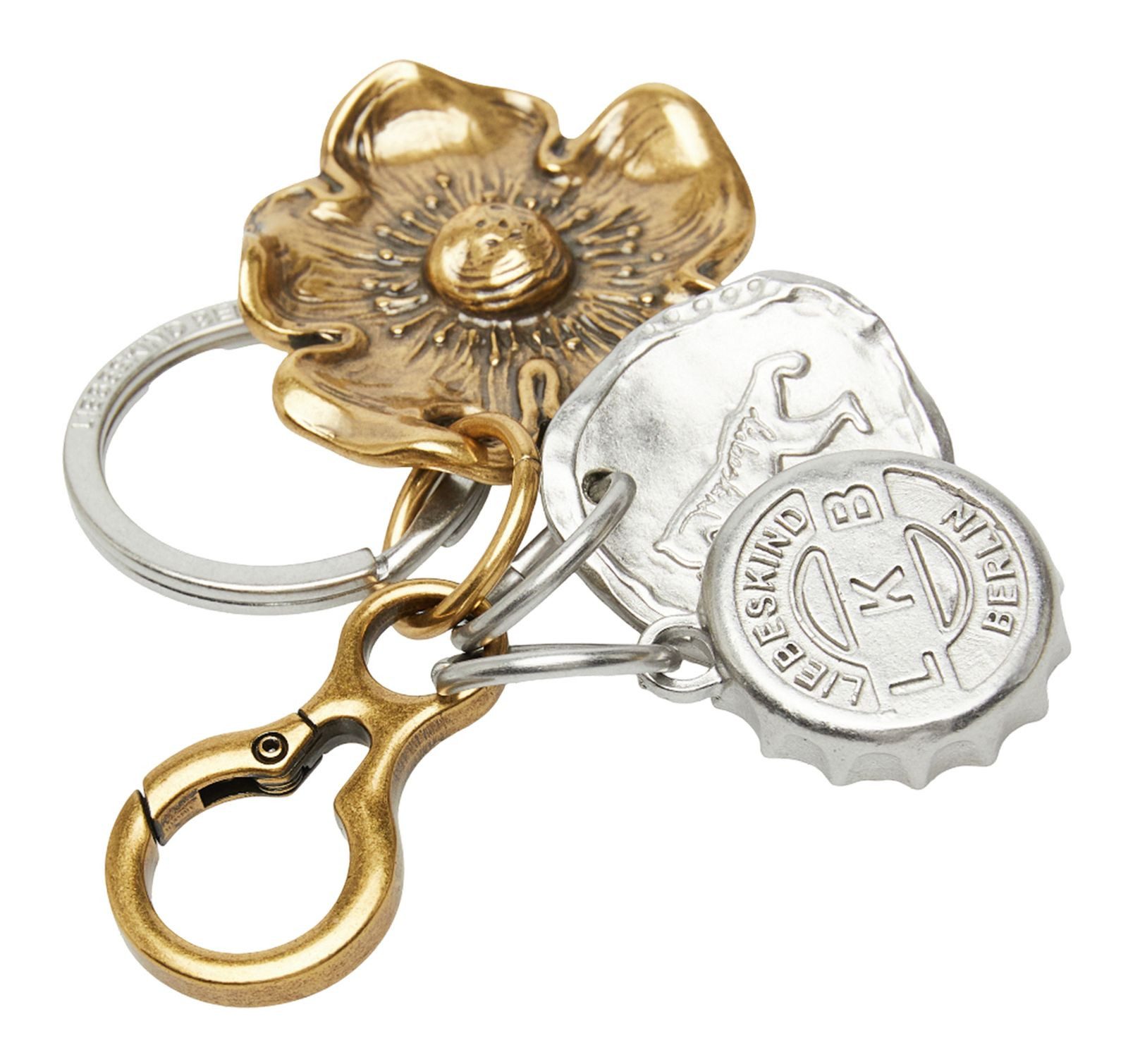 Liebeskind Berlin Schlüsselanhänger Flower Keyring