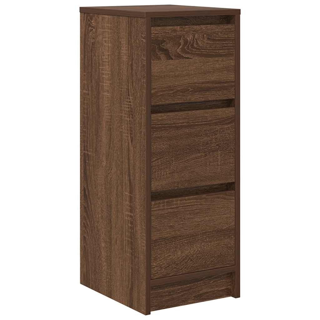 vidaXL Sideboard Sideboard Braun Eichen-Optik 29,5x34x76 günstig online kaufen
